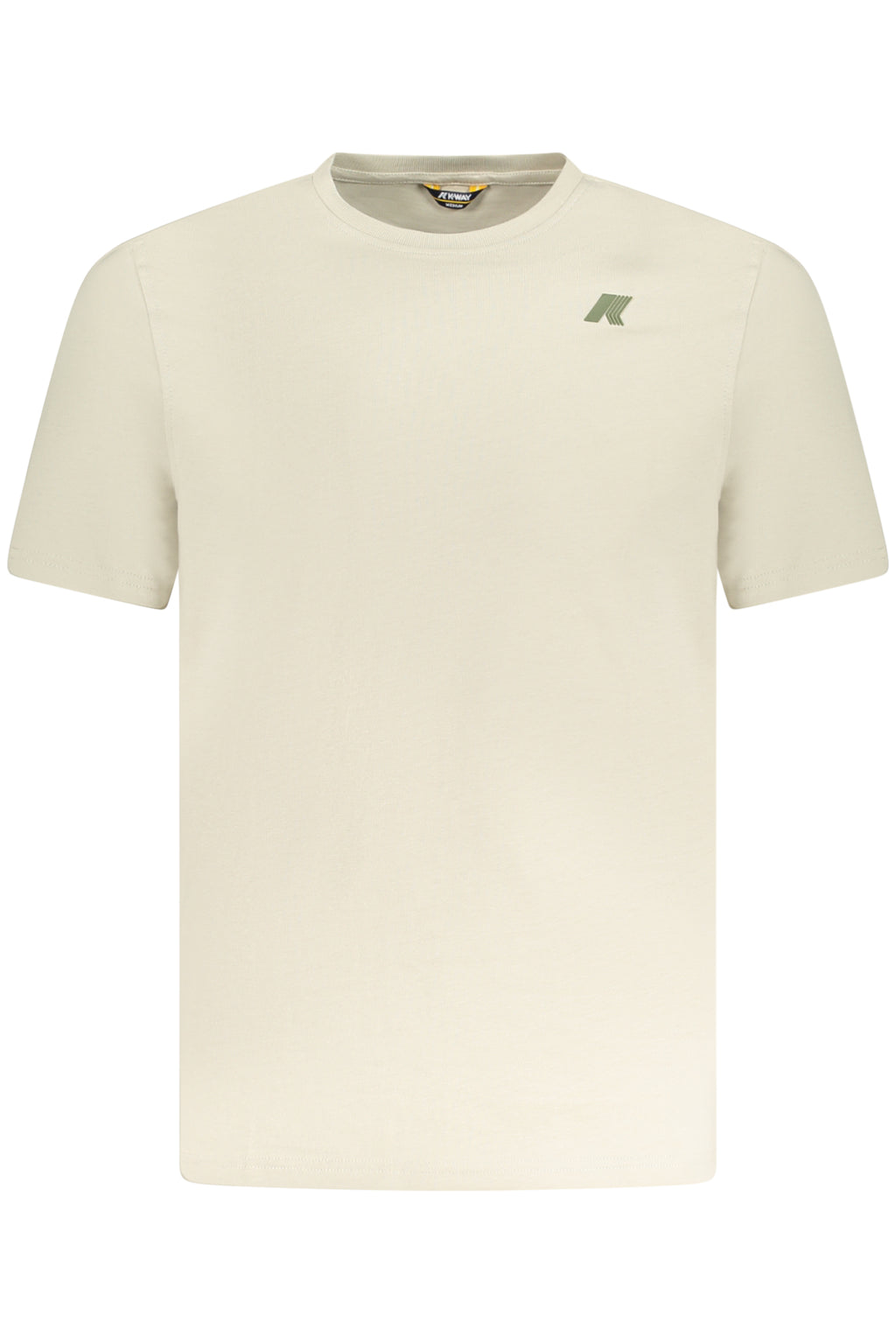 CAMISETA DE MANGA CORTA K-WAY PARA HOMBRE BEIGE 