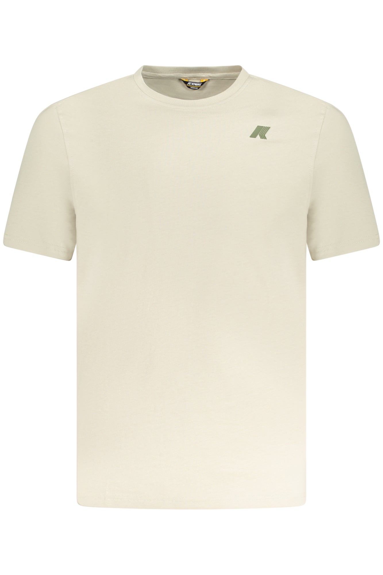 CAMISETA DE MANGA CORTA K-WAY PARA HOMBRE BEIGE 