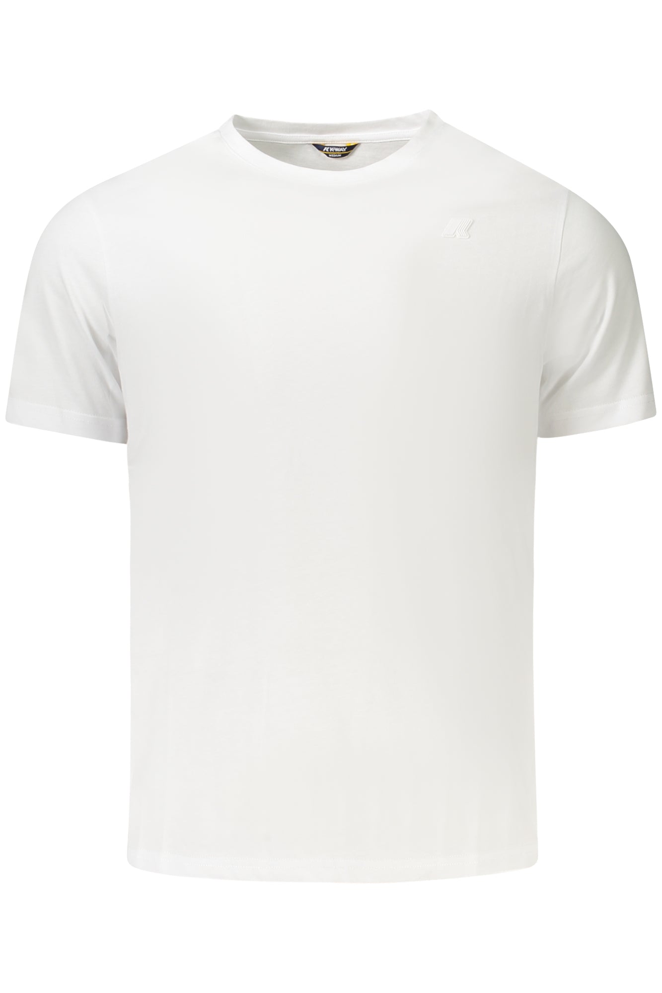 CAMISETA DE MANGA CORTA K-WAY PARA HOMBRE BLANCA 