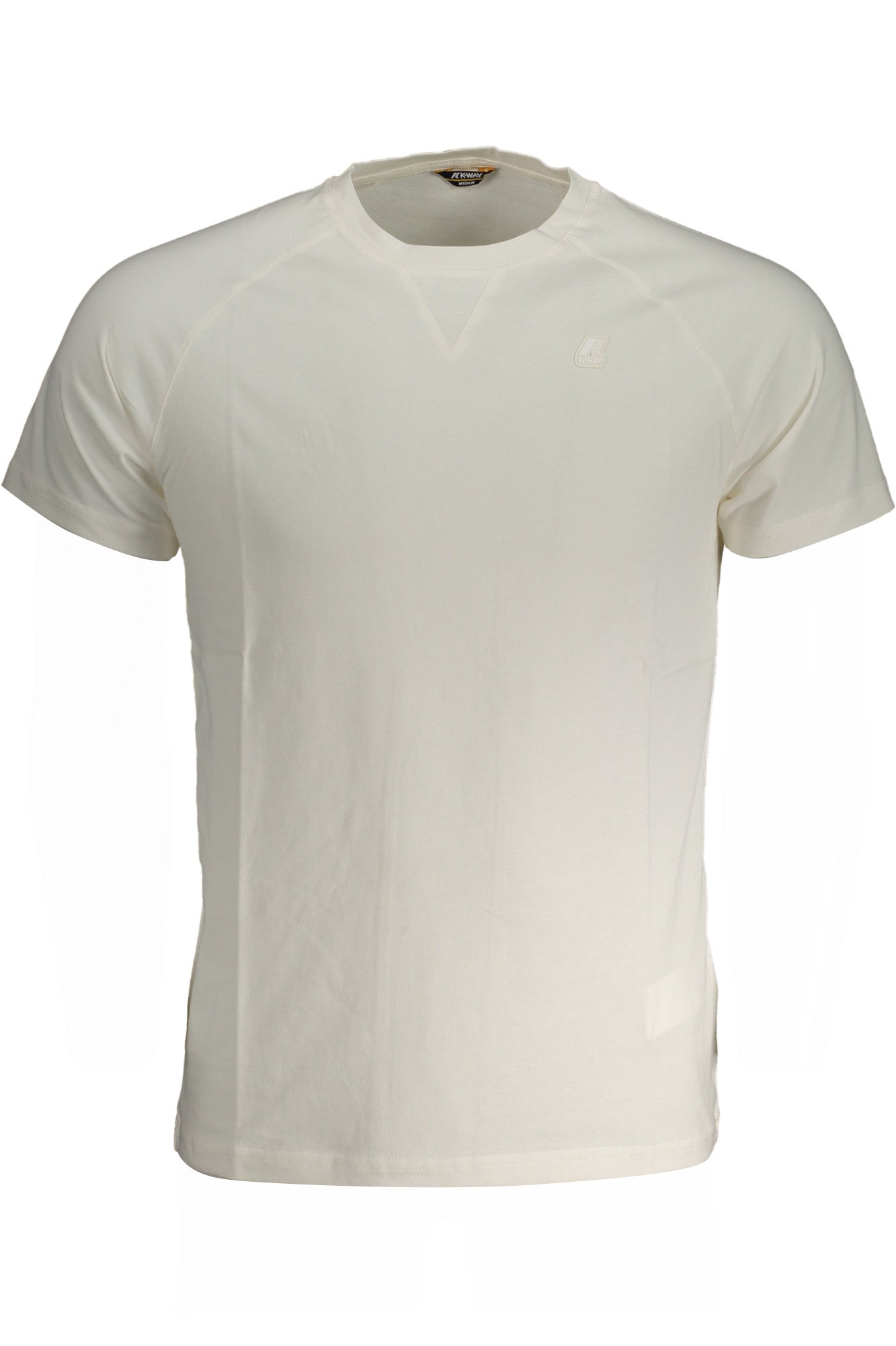 CAMISETA DE MANGA CORTA K-WAY PARA HOMBRE BLANCA 