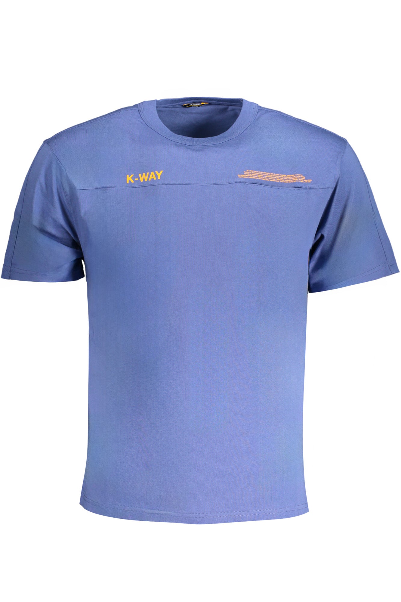 CAMISETA DE MANGA CORTA K-WAY PARA HOMBRE AZUL 