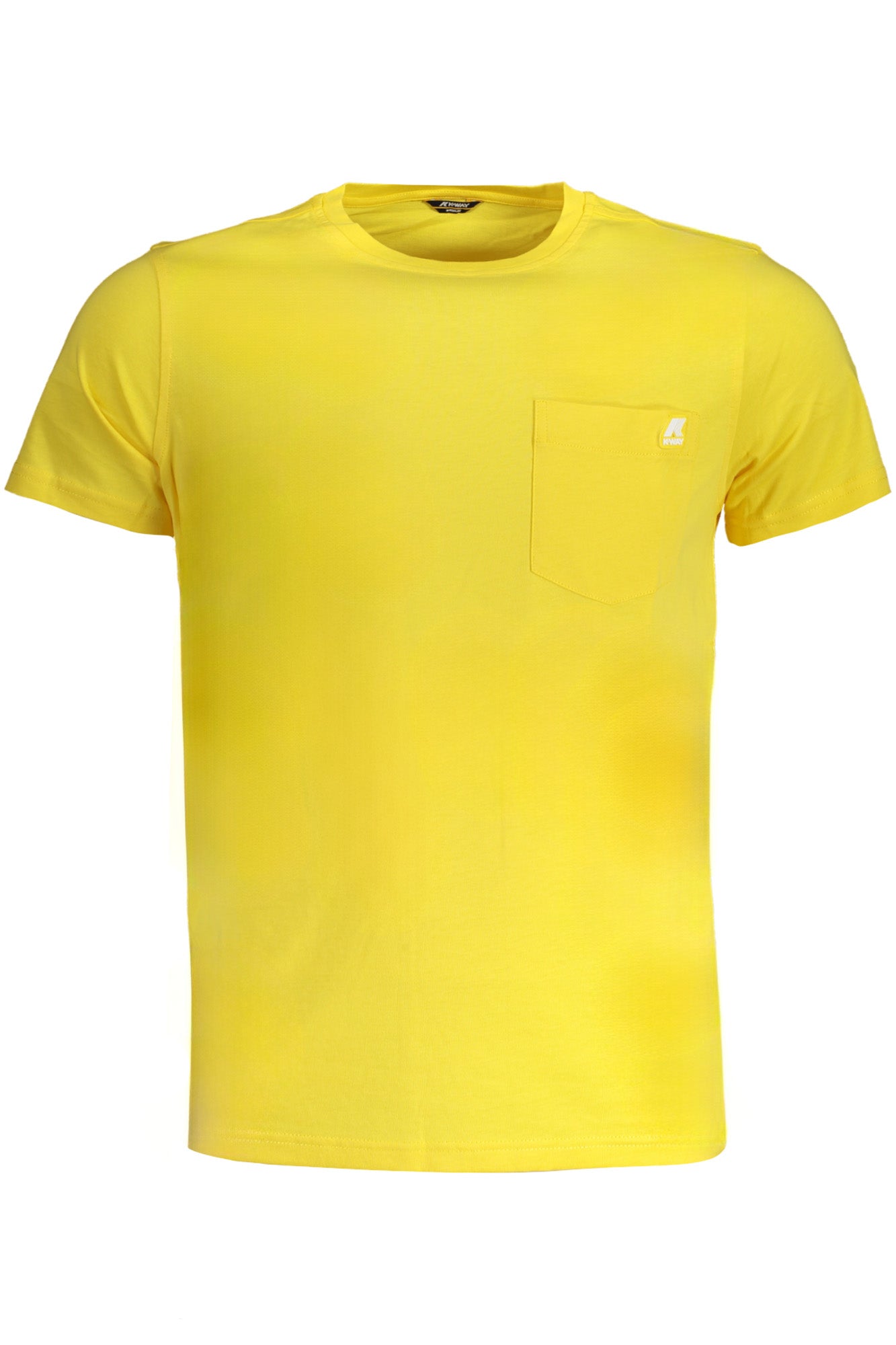 CAMISETA DE MANGA CORTA K-WAY PARA HOMBRE AMARILLA 