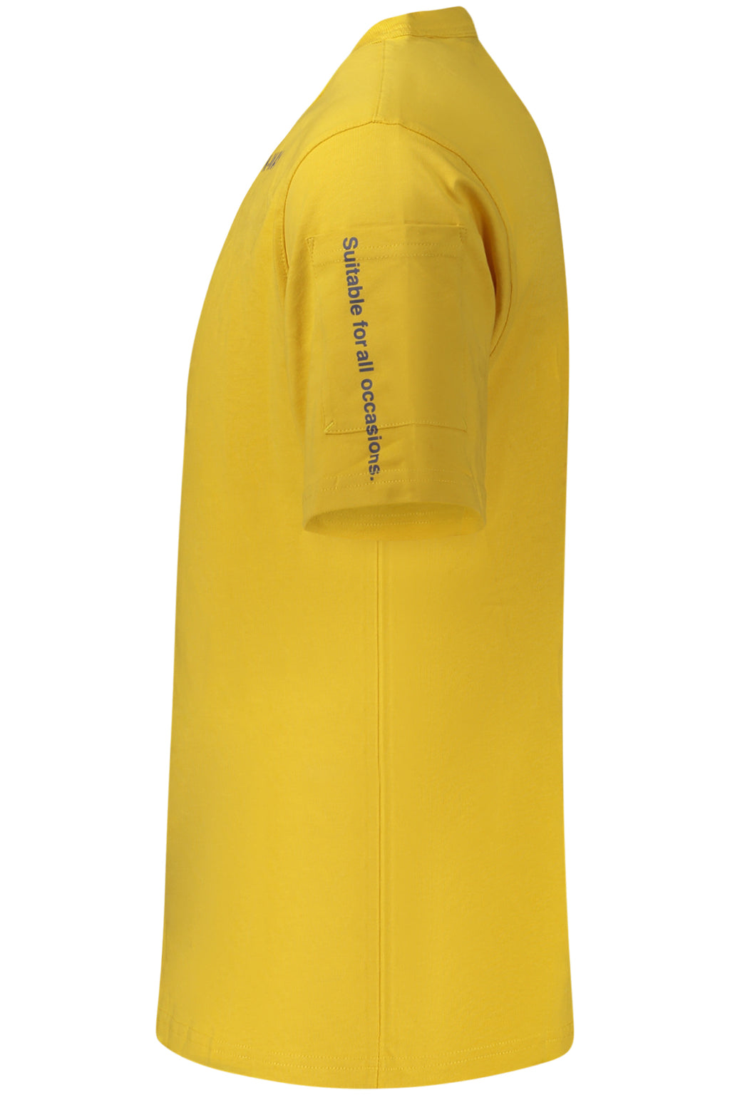 CAMISETA DE MANGA CORTA K-WAY PARA HOMBRE AMARILLA 