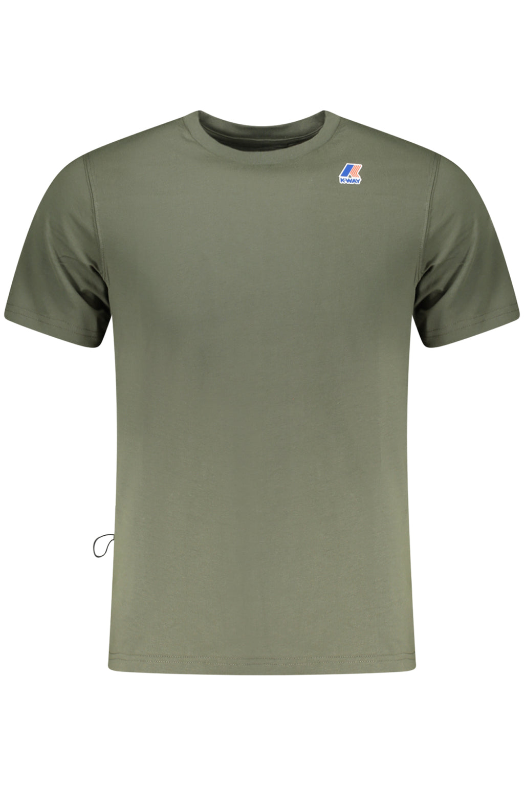 K-WAY T-SHIRT MANICHE CORTE UOMO VERDE