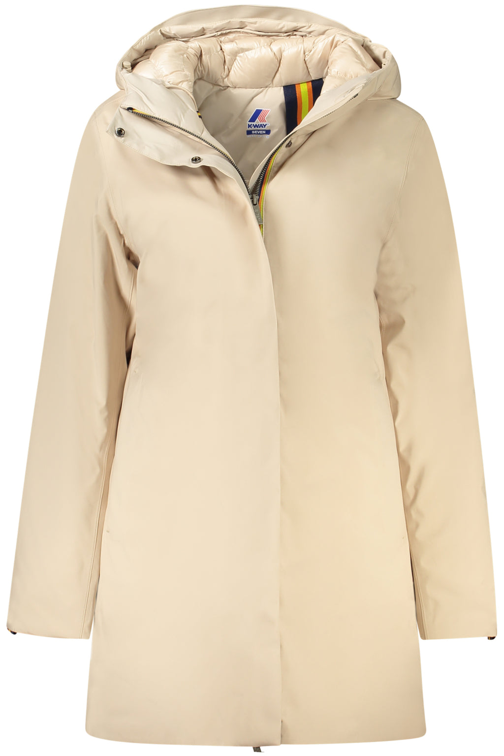 K-WAY WOMEN'S BEIGE TRENCH 