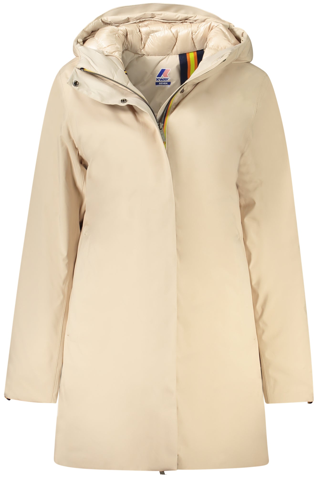 GABARDINA BEIGE DE MUJER K-WAY 
