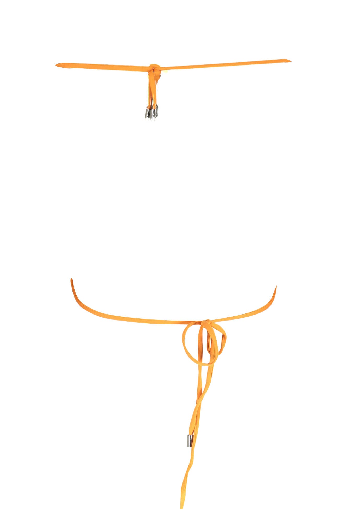 KARL LAGERFELD BEACHWEAR WOMEN'S ORANGE TOP 