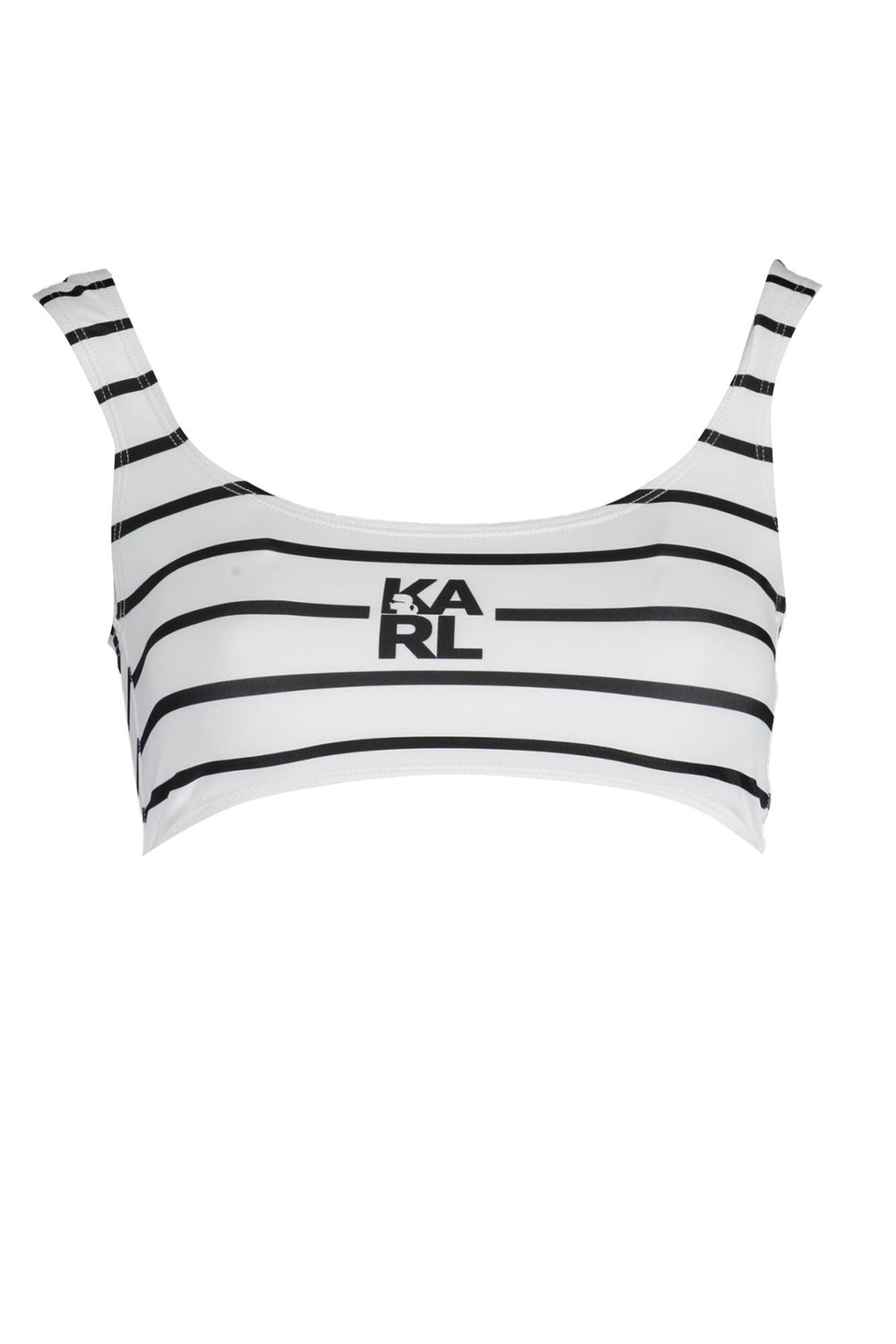 KARL LAGERFELD BEACHWEAR COSTUME PARTE SOPRA DONNA BIANCO