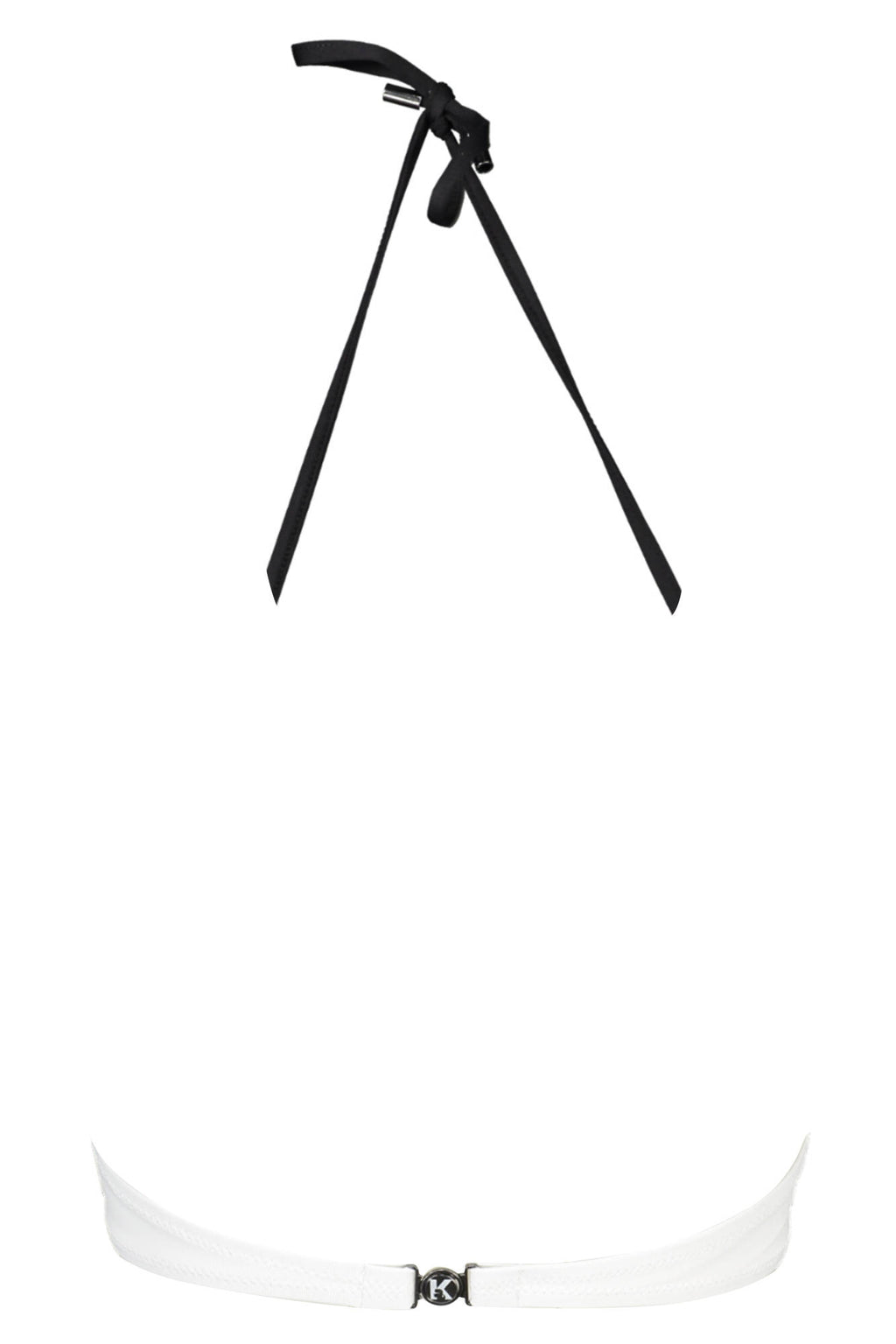 TOP BLANCO DE MUJER DE ROPA DE PLAYA KARL LAGERFELD 