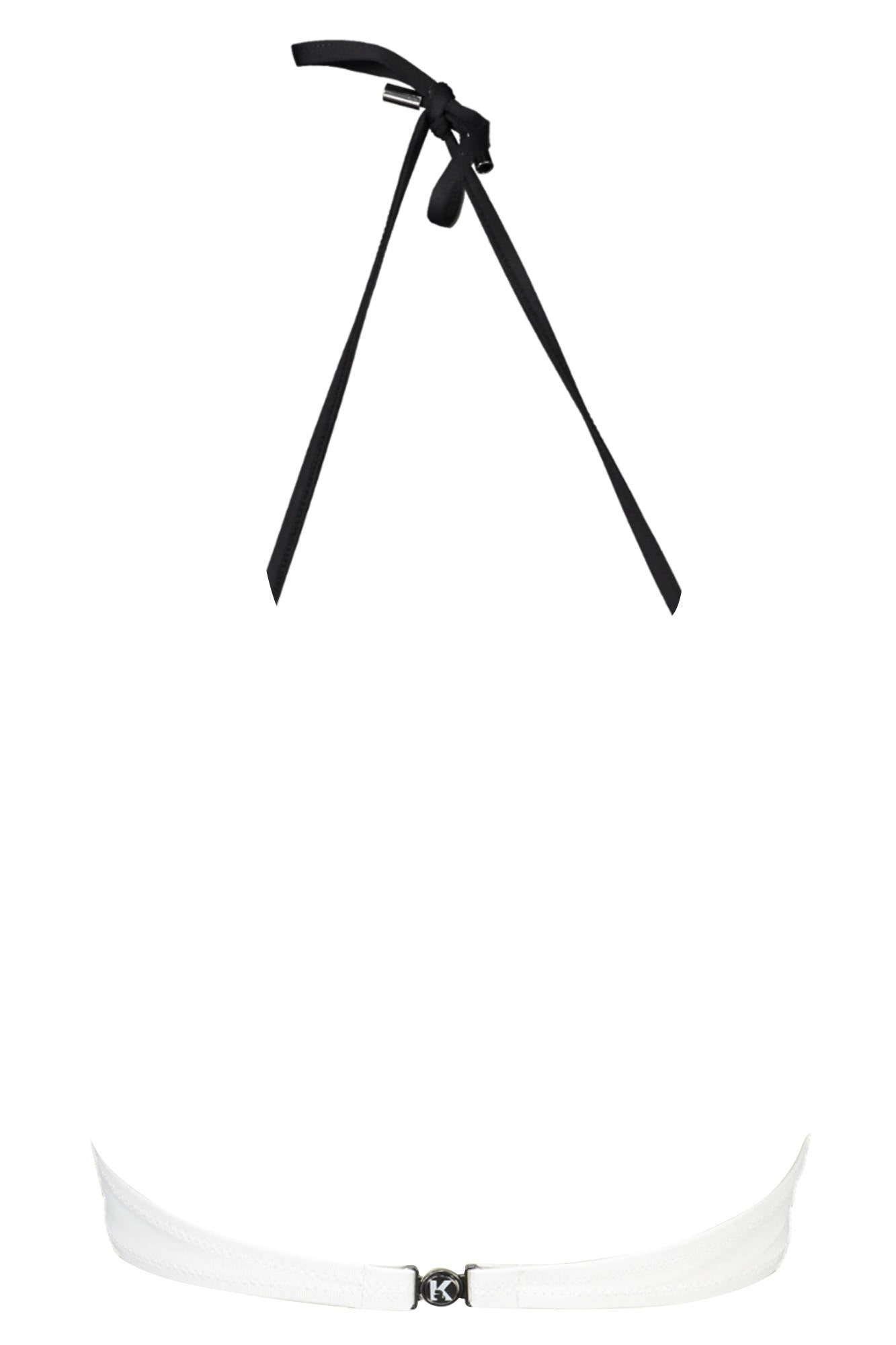 KARL LAGERFELD BEACHWEAR WOMEN'S WHITE TOP 