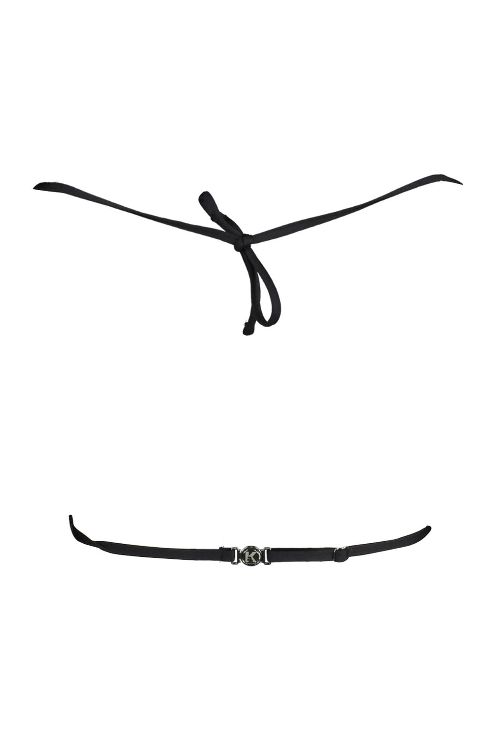 KARL LAGERFELD BEACHWEAR SWIMSUIT TOP WOMEN YELLOW 