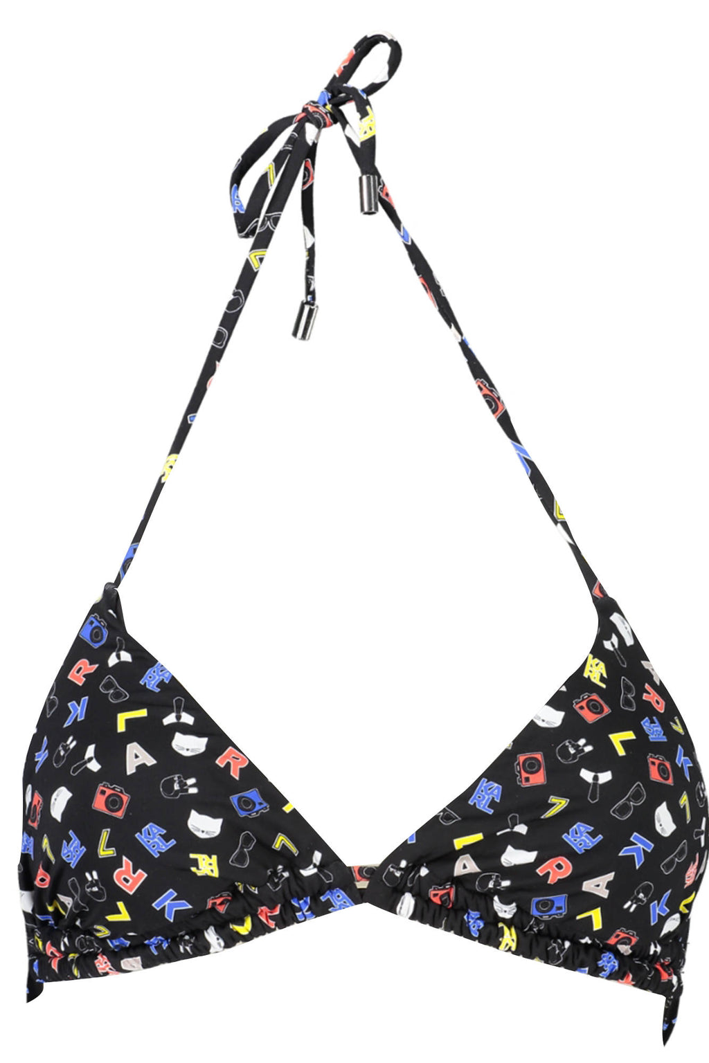 KARL LAGERFELD BEACHWEAR WOMEN'S BLACK TOP 