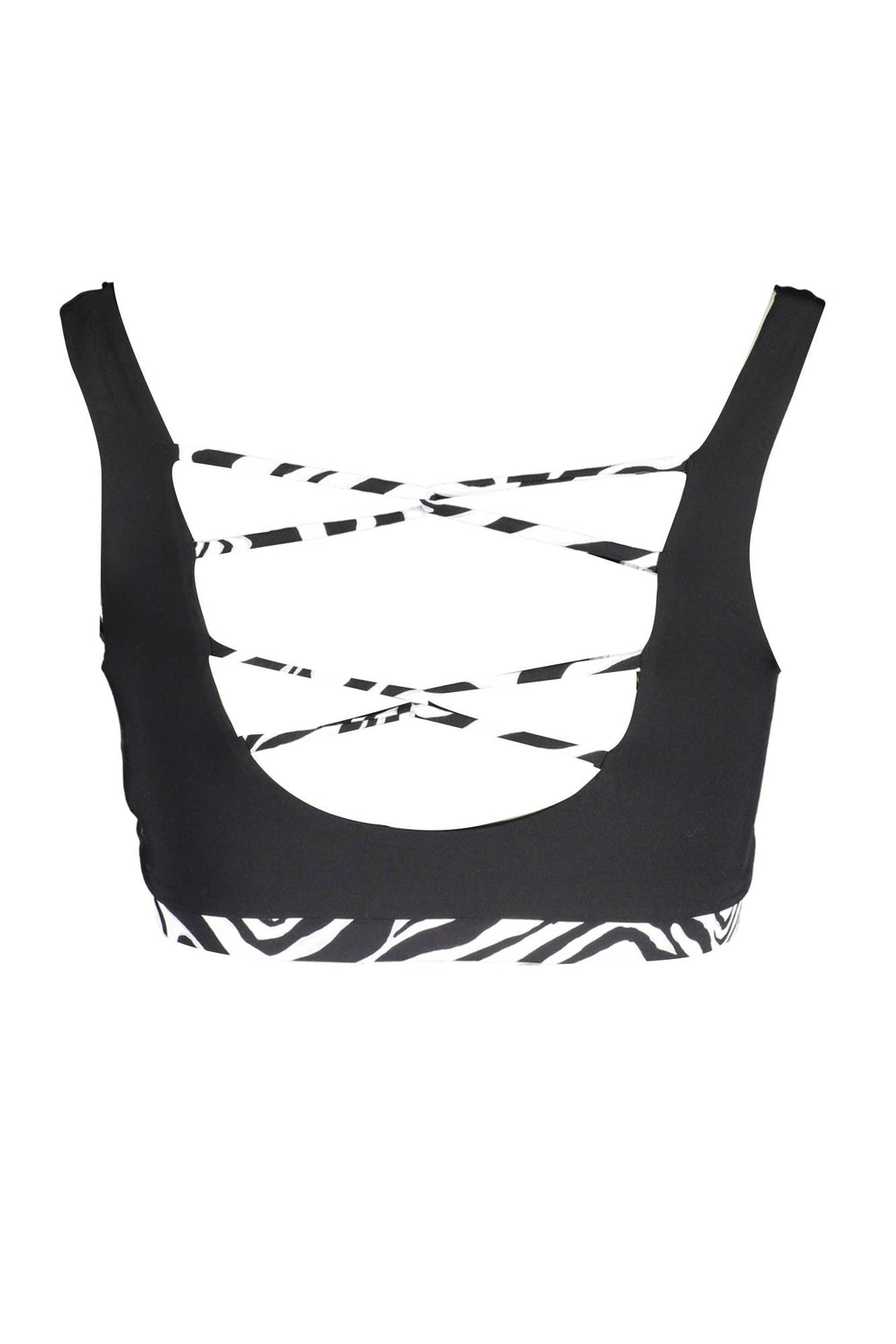 KARL LAGERFELD BEACHWEAR WOMEN'S BLACK TOP 