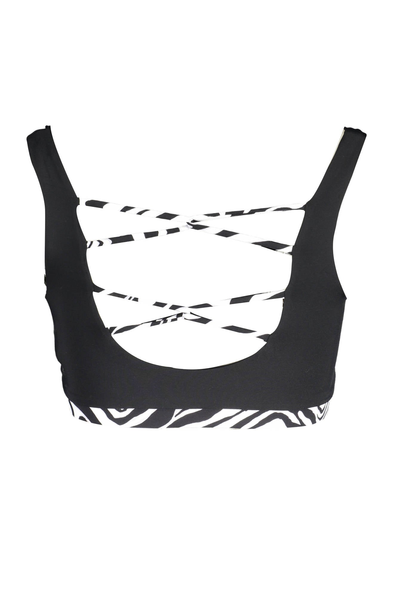 KARL LAGERFELD BEACHWEAR WOMEN'S BLACK TOP 