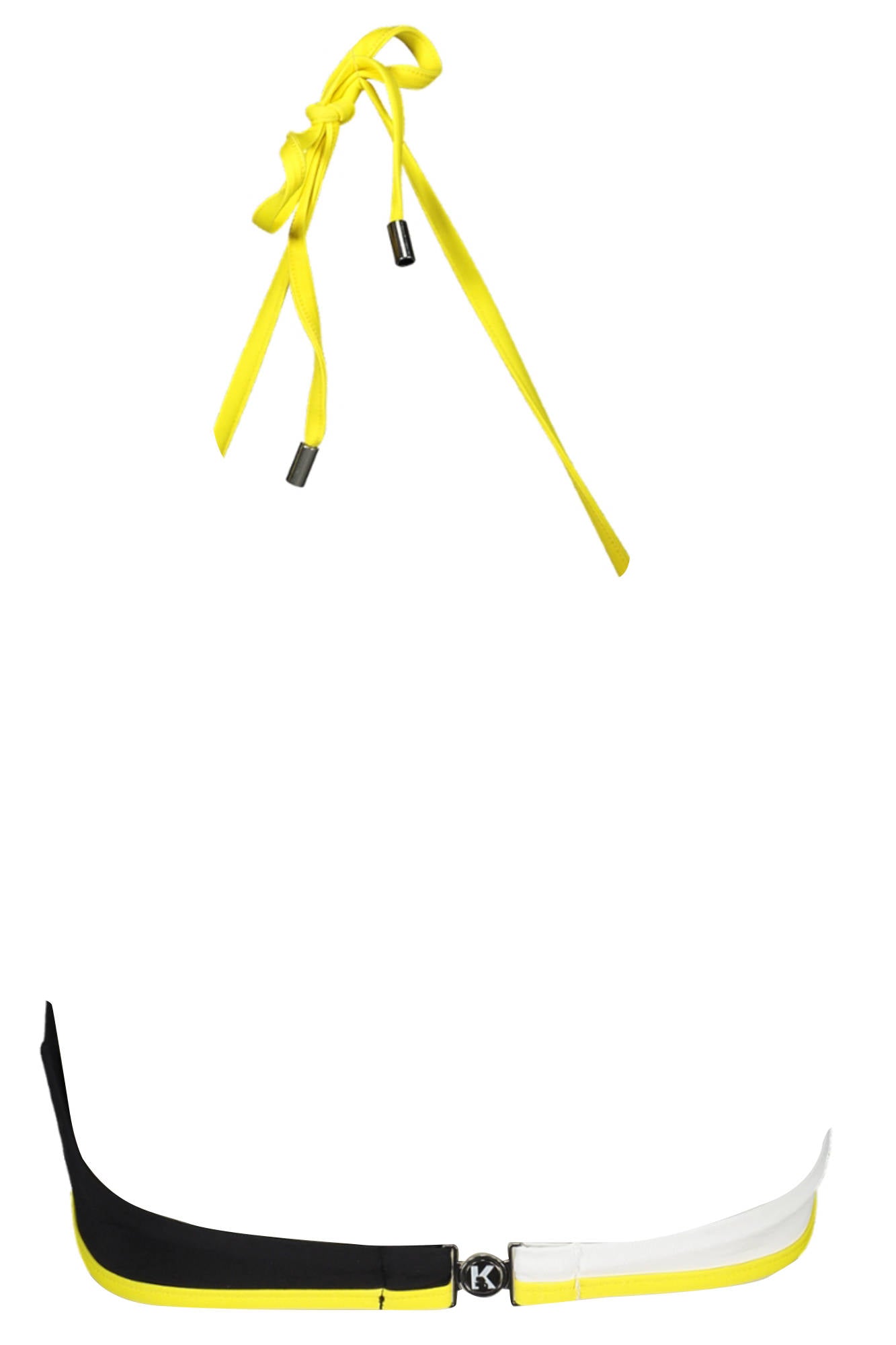 KARL LAGERFELD BEACHWEAR WOMEN'S BLACK TOP 