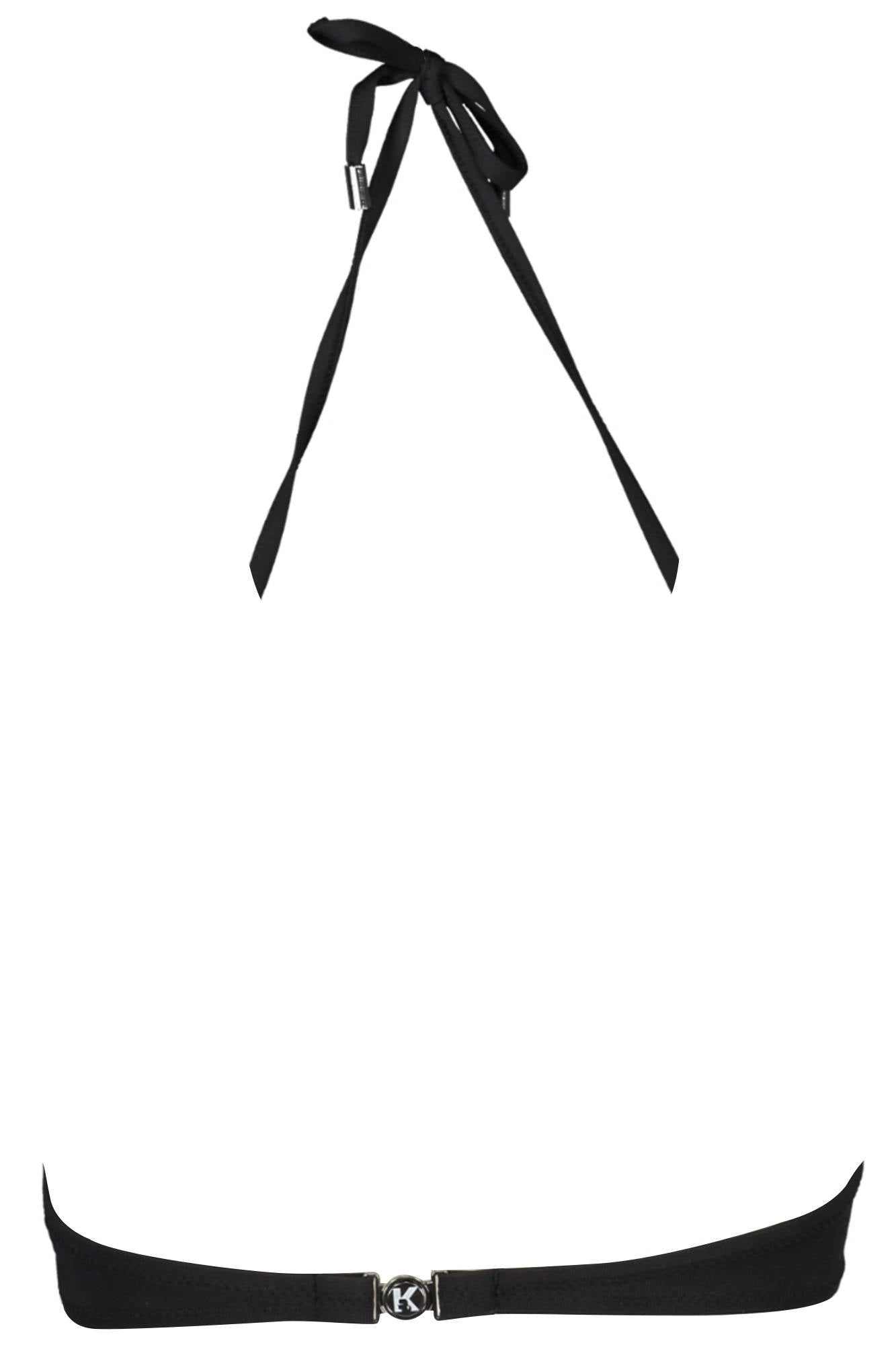 KARL LAGERFELD BEACHWEAR WOMEN'S BLACK TOP 