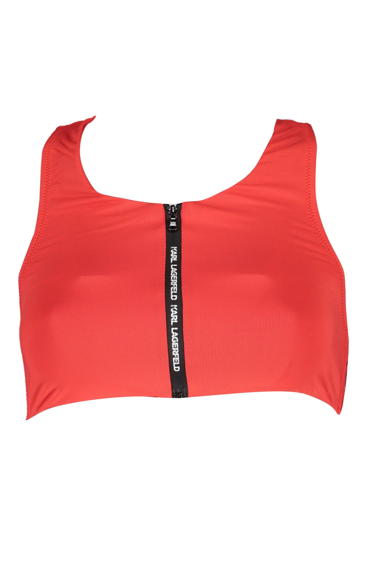 KARL LAGERFELD BEACHWEAR WOMEN'S RED TOP 