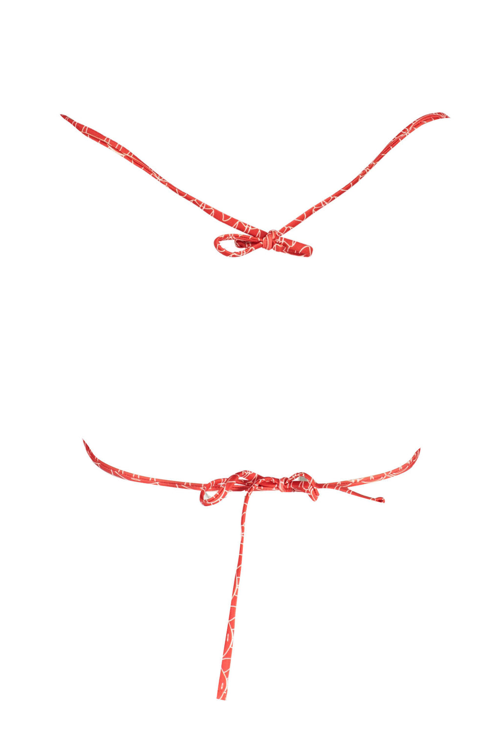 KARL LAGERFELD BEACHWEAR WOMEN'S RED TOP 