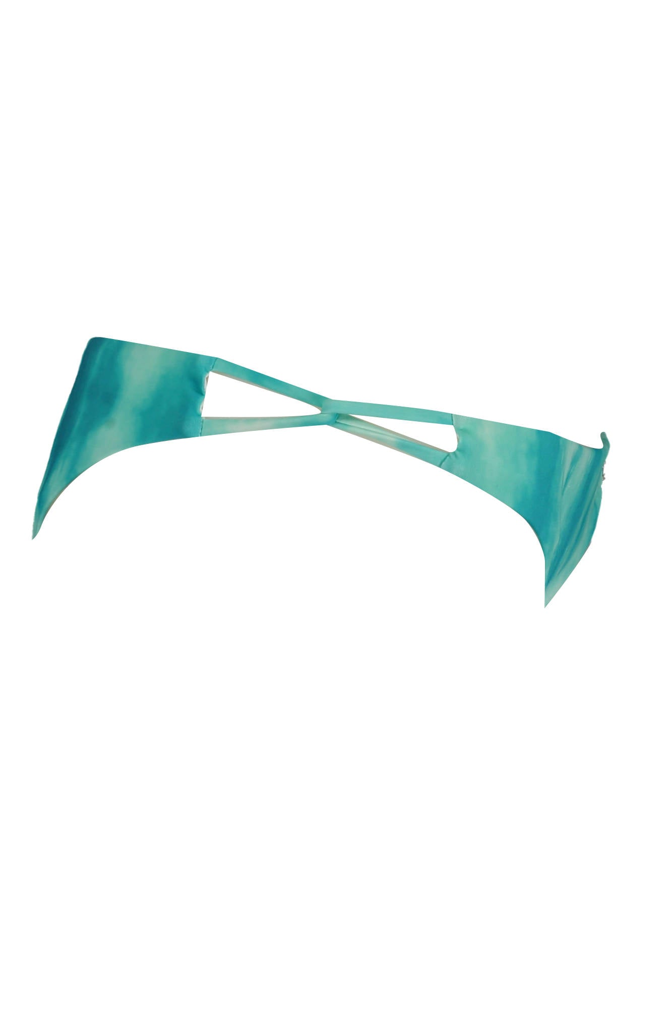 KARL LAGERFELD BEACHWEAR SWIMSUIT WOMEN'S BLUE BOTTOMS 