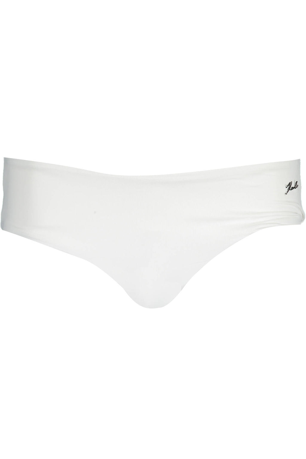 KARL LAGERFELD BEACHWEAR SWIMSUIT BOTTOMS WOMEN'S WHITE 