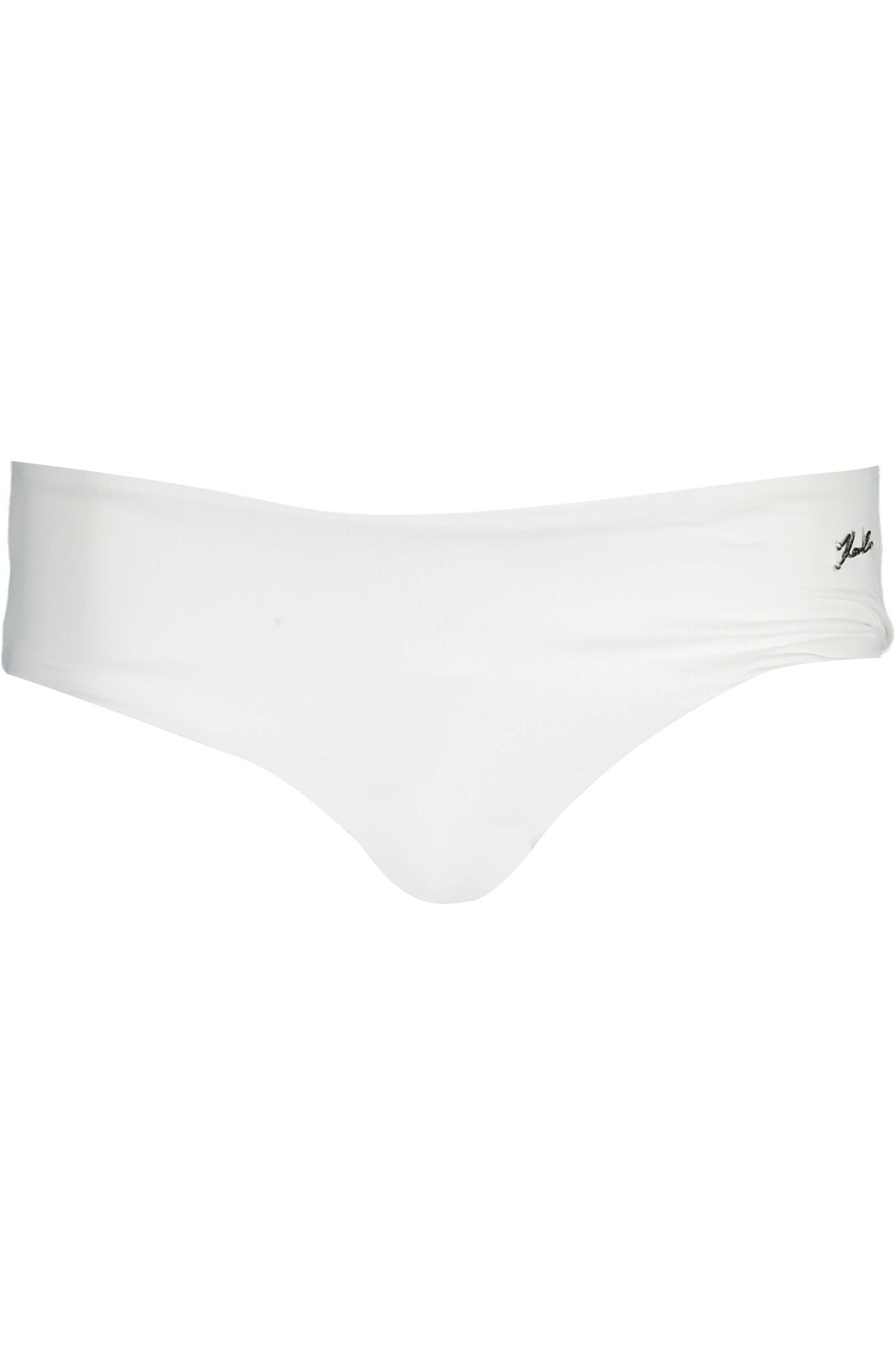 KARL LAGERFELD BEACHWEAR SWIMSUIT BOTTOMS WOMEN'S WHITE 