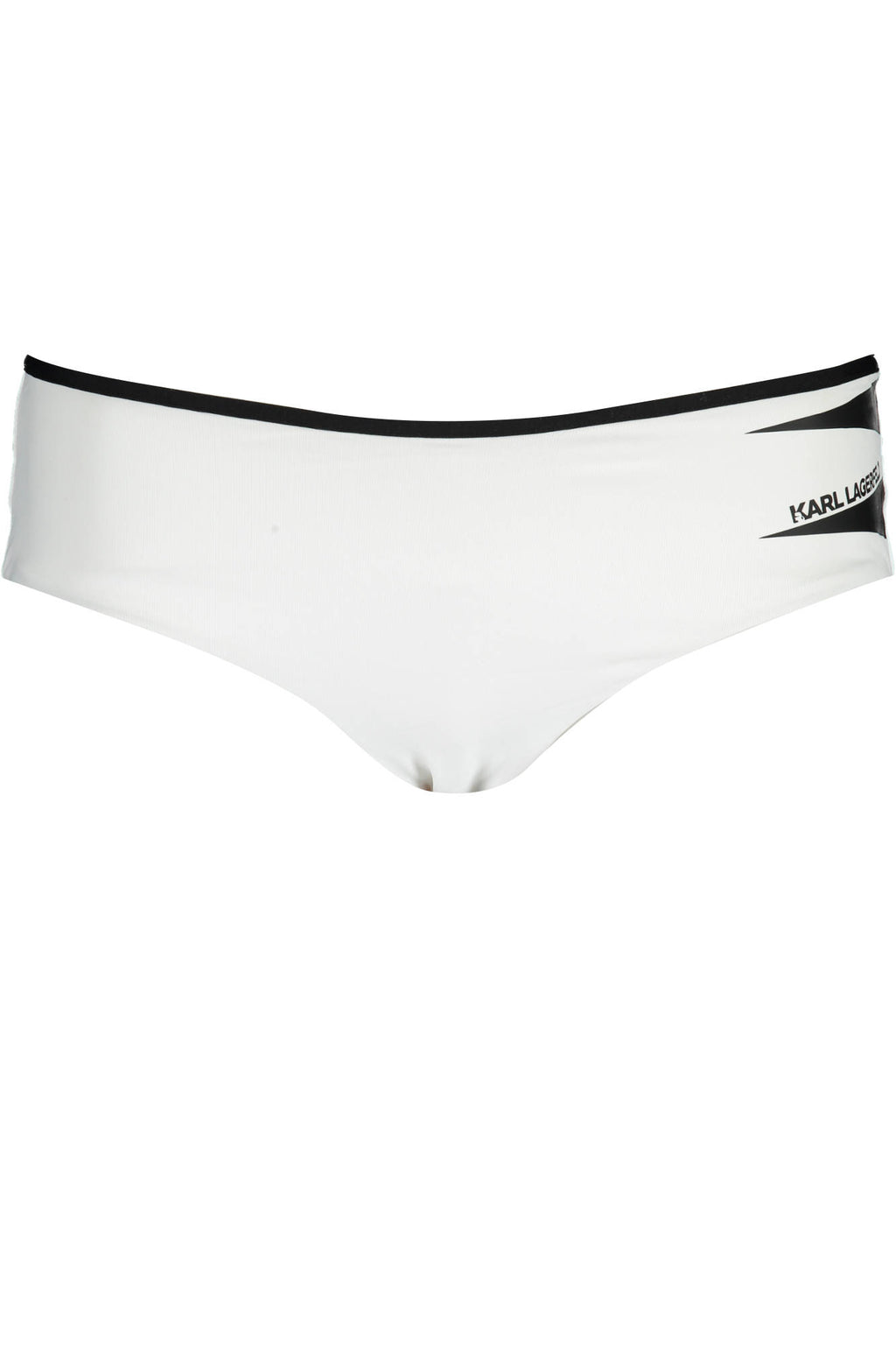 KARL LAGERFELD BEACHWEAR SWIMSUIT BOTTOMS WOMEN'S WHITE 