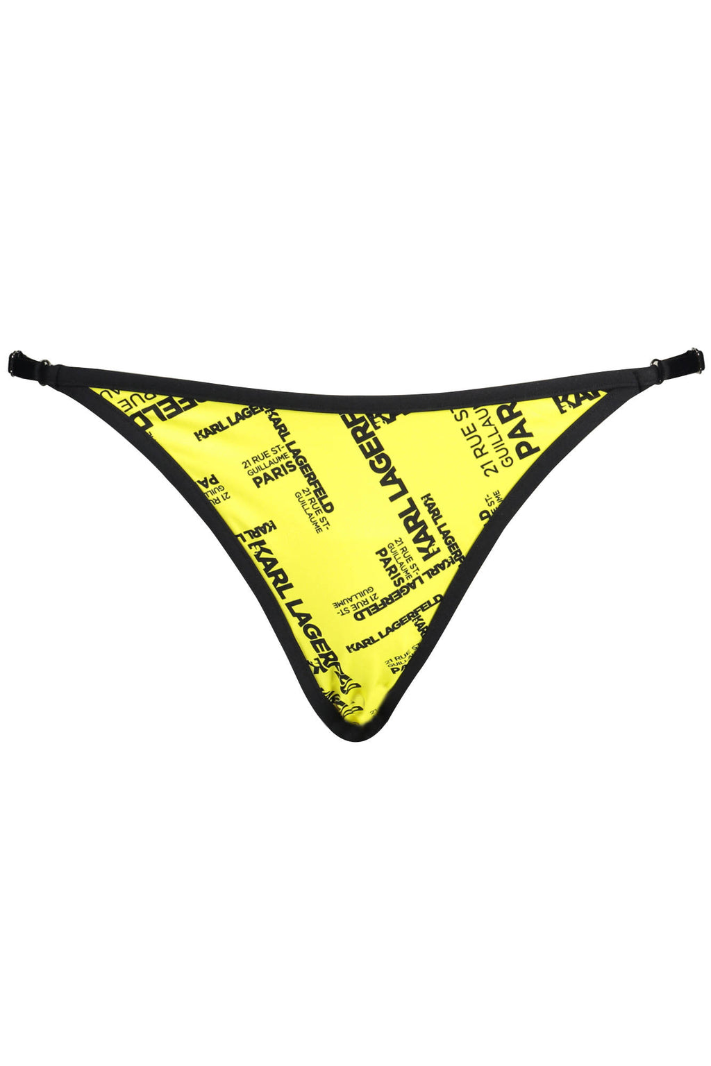 KARL LAGERFELD BEACHWEAR SWIMSUIT BOTTOMS WOMEN'S YELLOW 