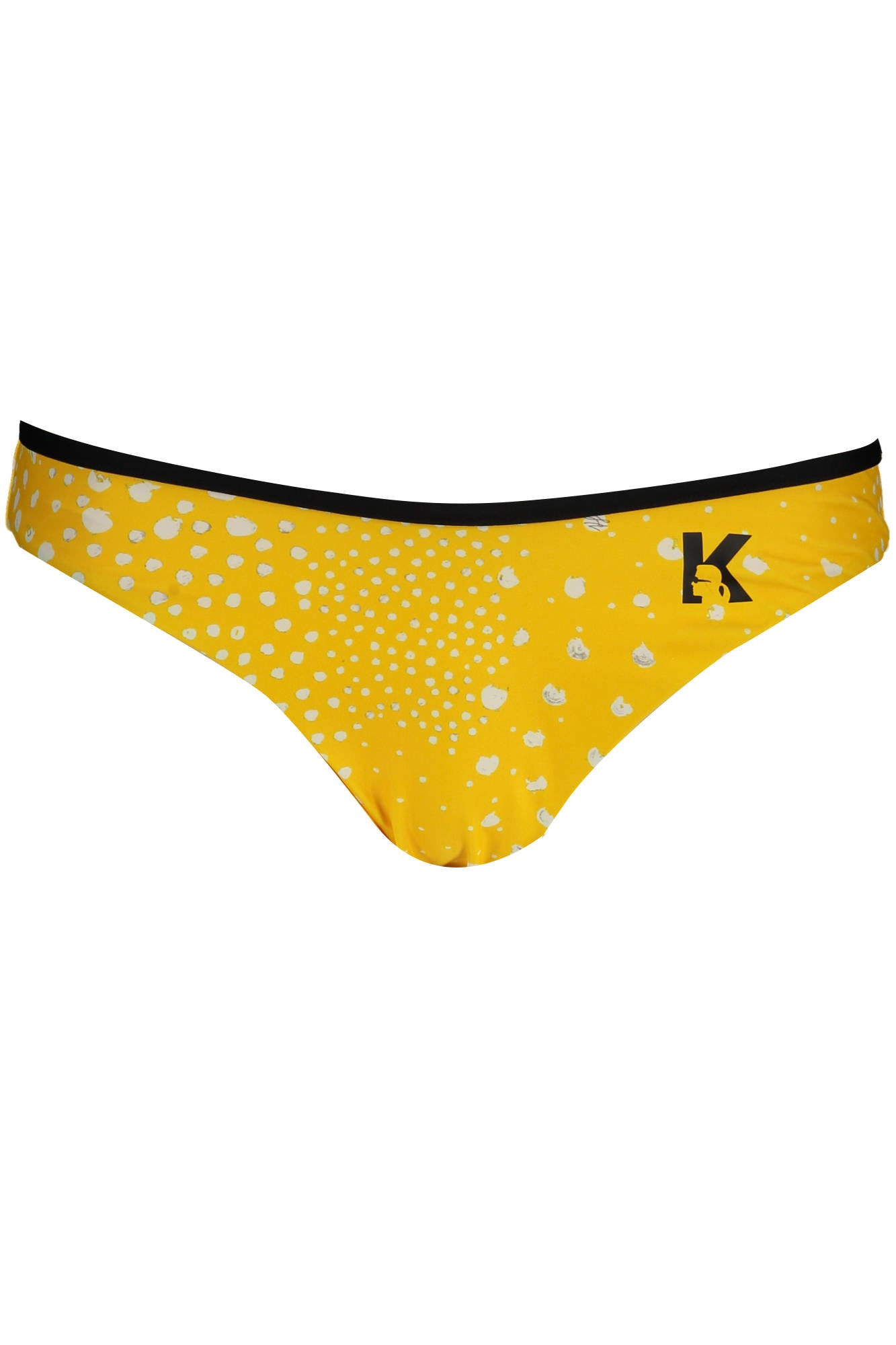 KARL LAGERFELD BEACHWEAR SWIMSUIT BOTTOMS WOMEN'S YELLOW 