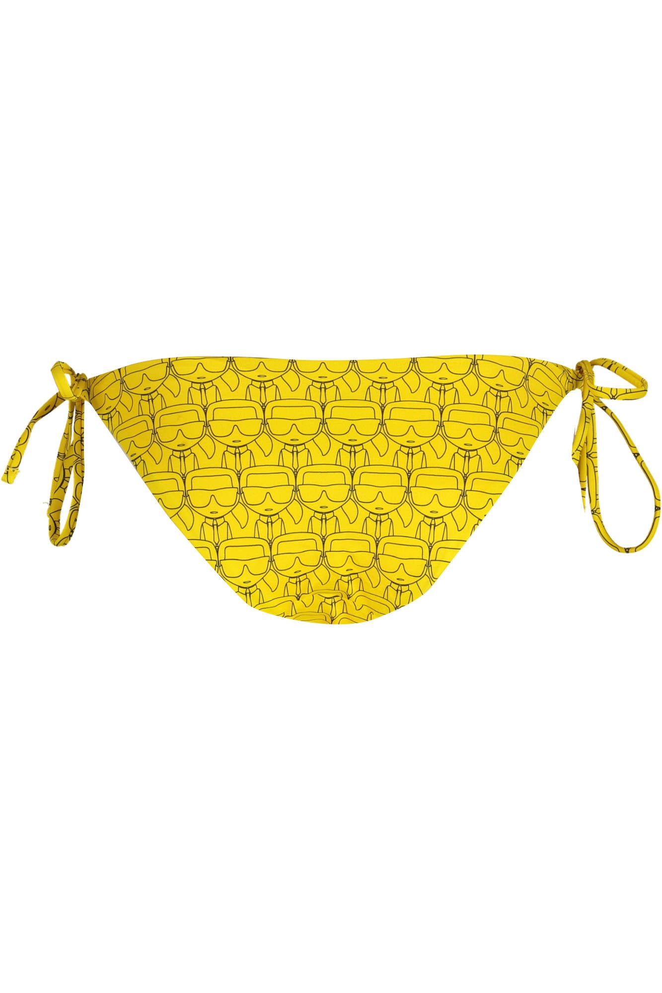 KARL LAGERFELD BEACHWEAR SWIMSUIT BOTTOMS WOMEN'S YELLOW 