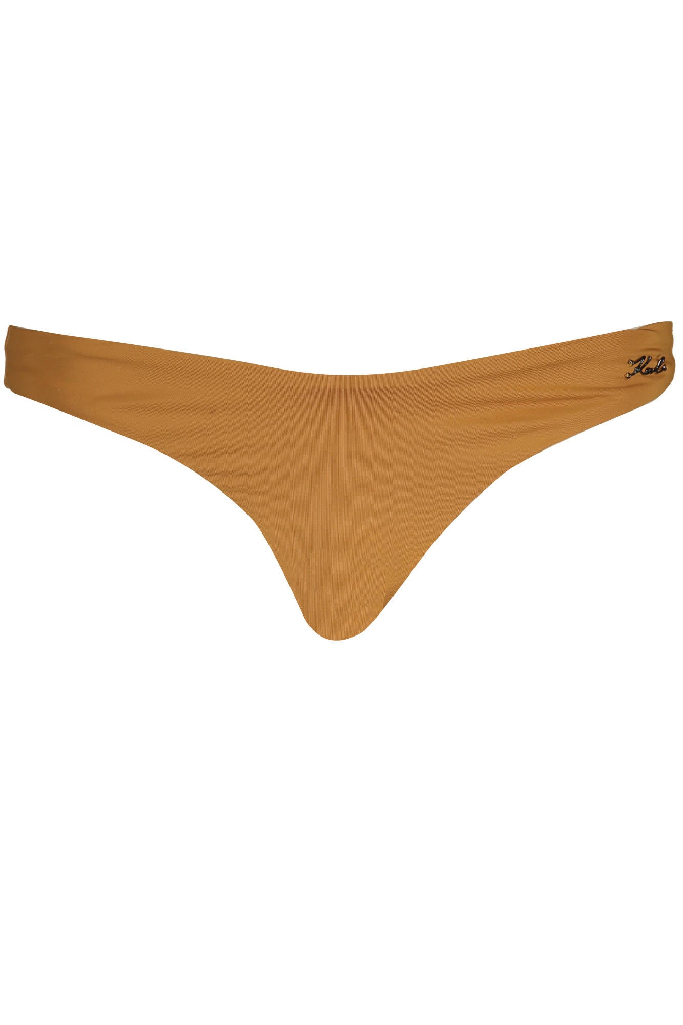KARL LAGERFELD BEACHWEAR SWIMSUIT BOTTOMS WOMEN'S BROWN 