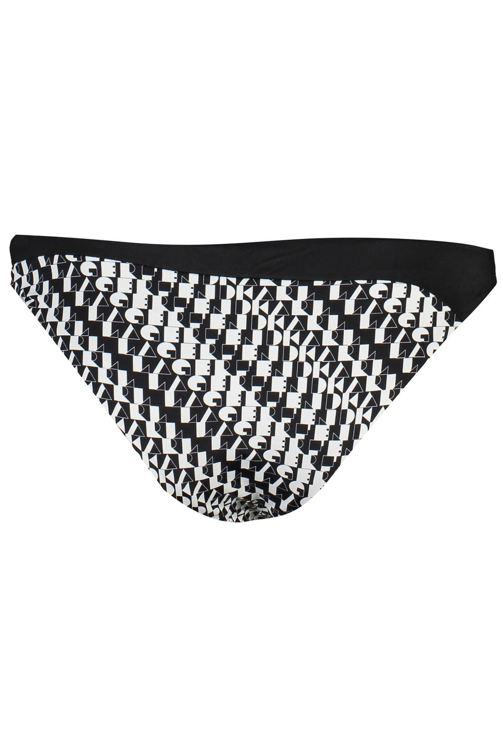 KARL LAGERFELD BEACHWEAR SWIMSUIT WOMEN'S BLACK BOTTOMS 