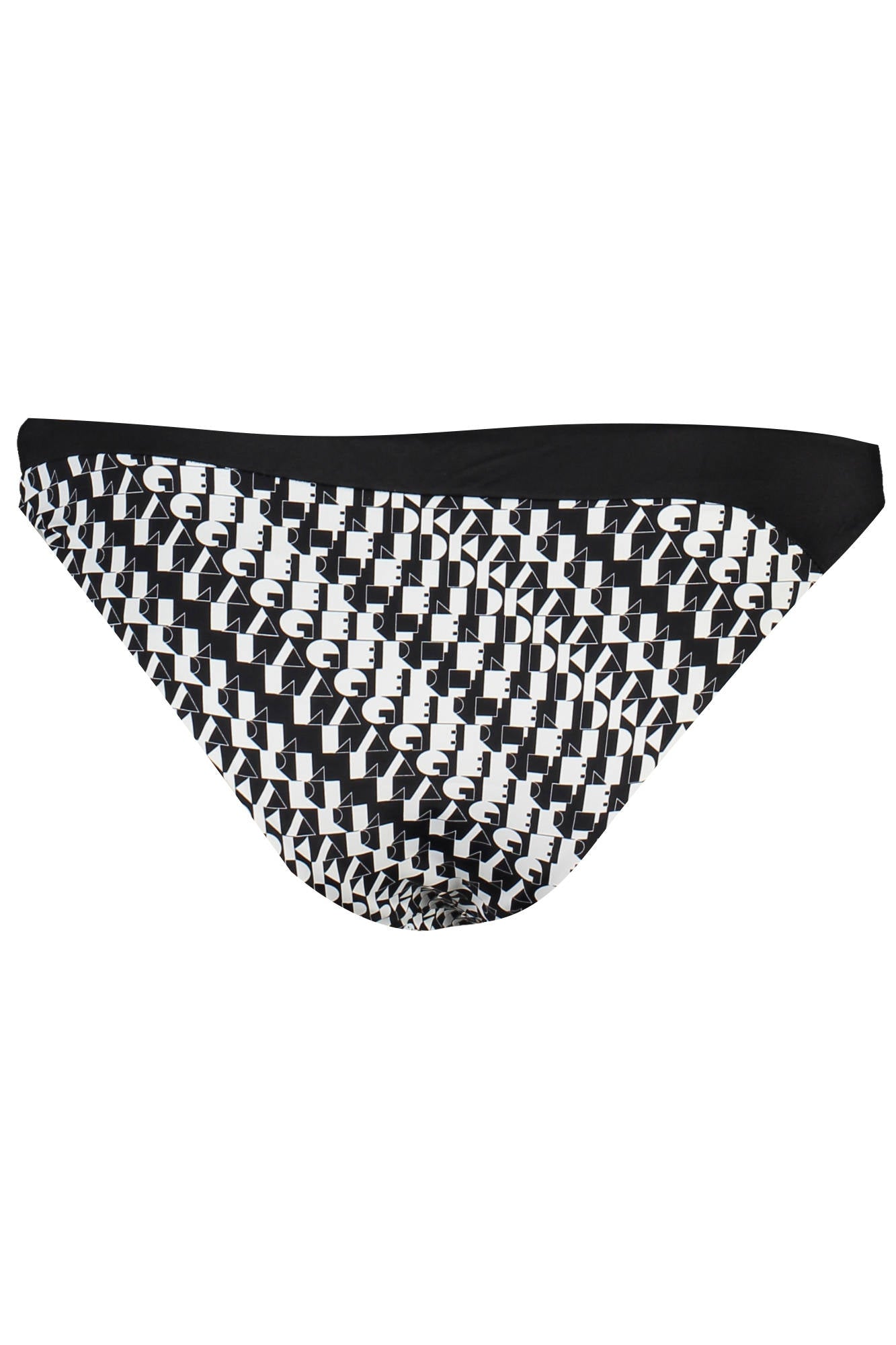 KARL LAGERFELD BEACHWEAR SWIMSUIT WOMEN'S BLACK BOTTOMS 