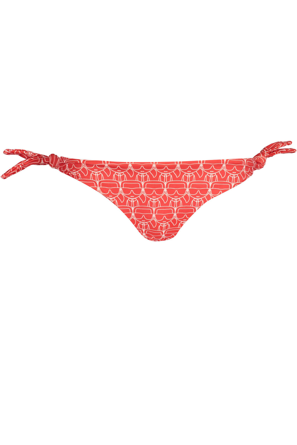KARL LAGERFELD BEACHWEAR SWIMSUIT RED BOTTOMS FOR WOMEN 