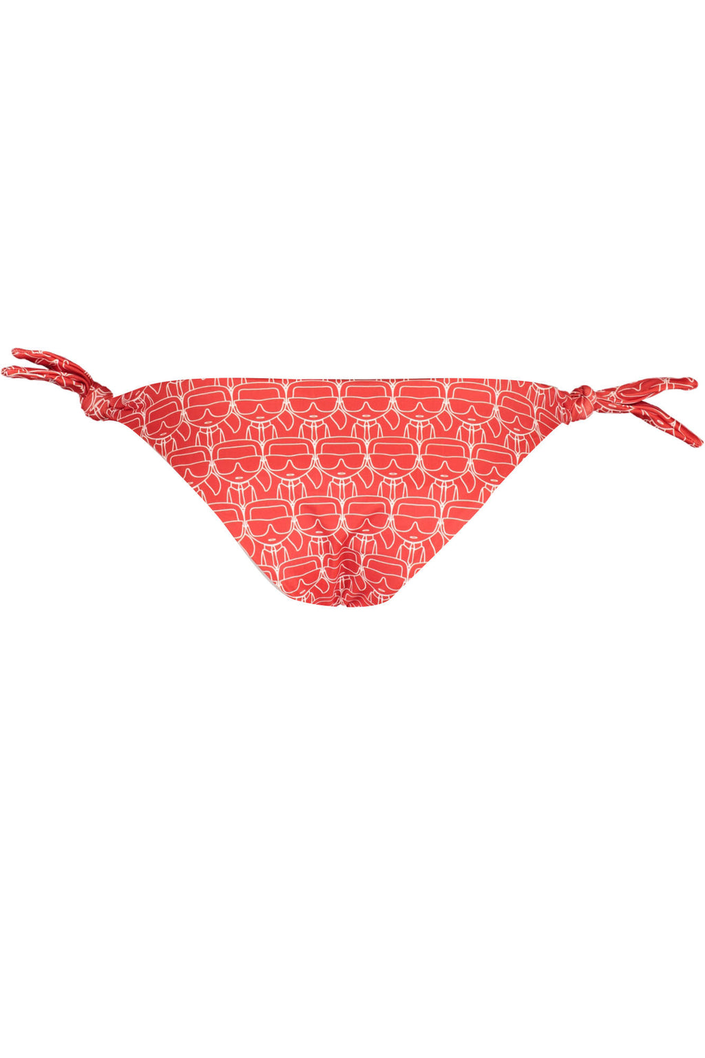 KARL LAGERFELD BEACHWEAR SWIMSUIT RED BOTTOMS FOR WOMEN 