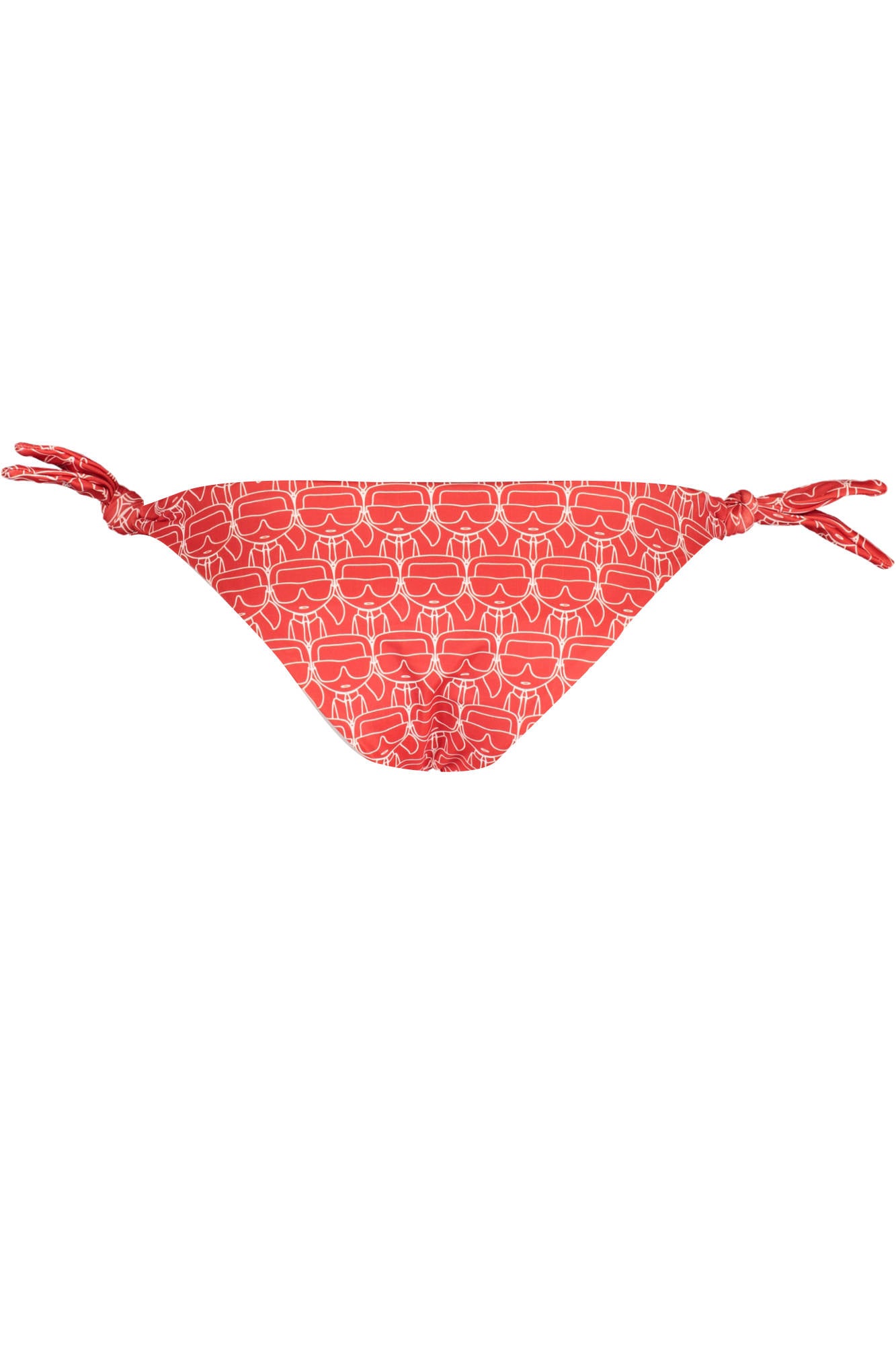 KARL LAGERFELD BEACHWEAR SWIMSUIT RED BOTTOMS FOR WOMEN 