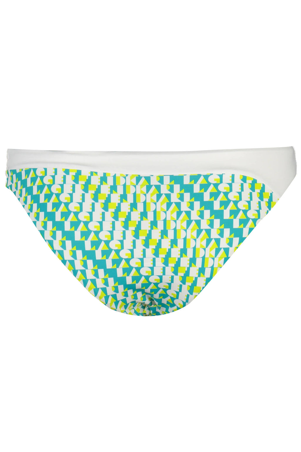 KARL LAGERFELD BEACHWEAR SWIMSUIT WOMEN'S GREEN BOTTOMS 
