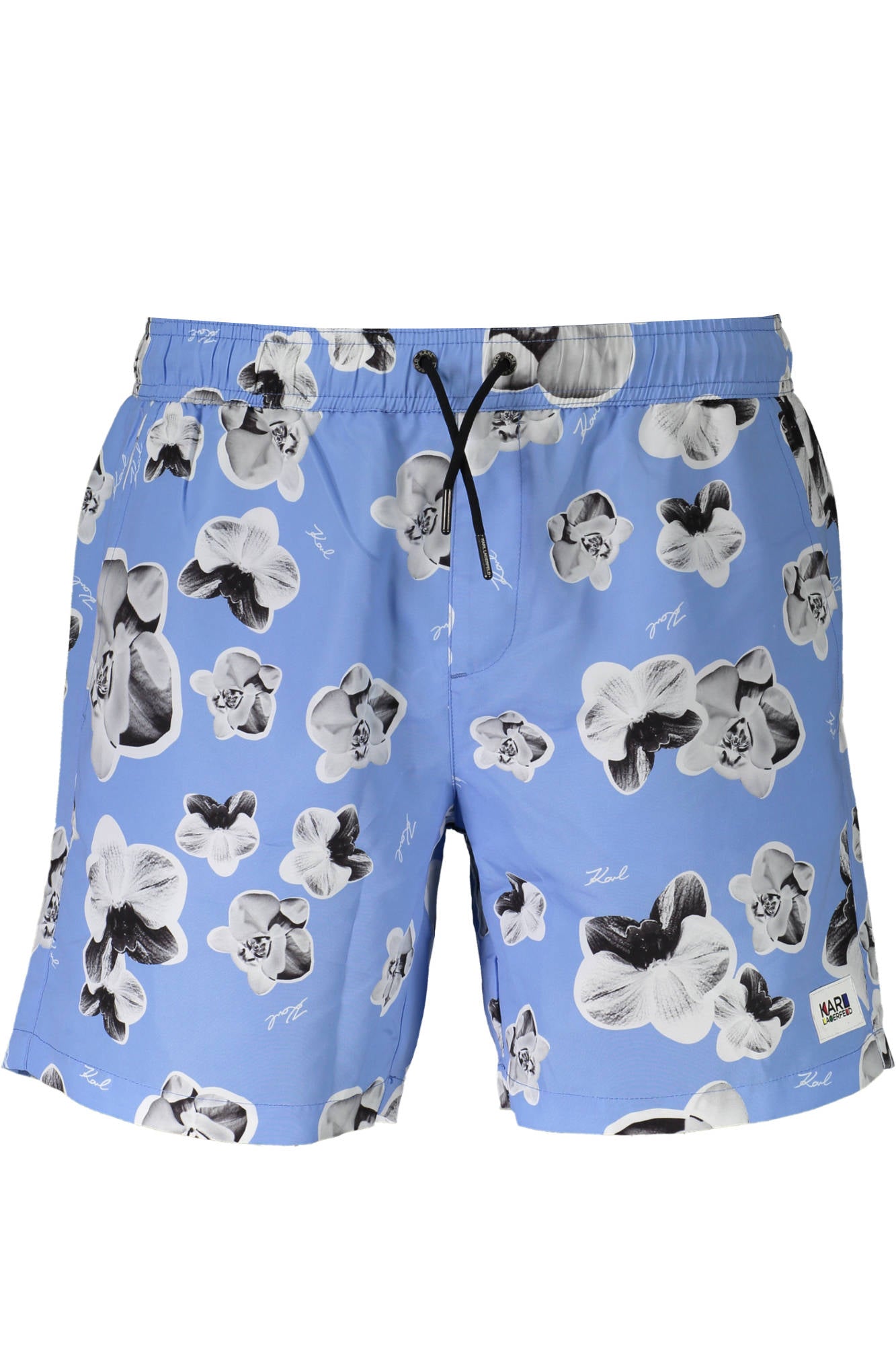 KARL LAGERFELD BEACHWEAR BAÑADOR PANTALÓN AZUL PARA HOMBRE 