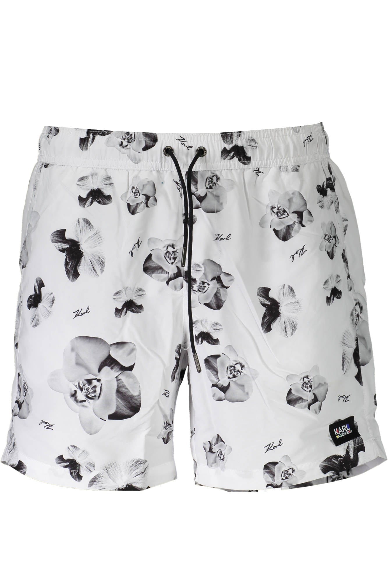 KARL LAGERFELD BEACHWEAR BAÑADOR BRAGUITA HOMBRE BLANCO