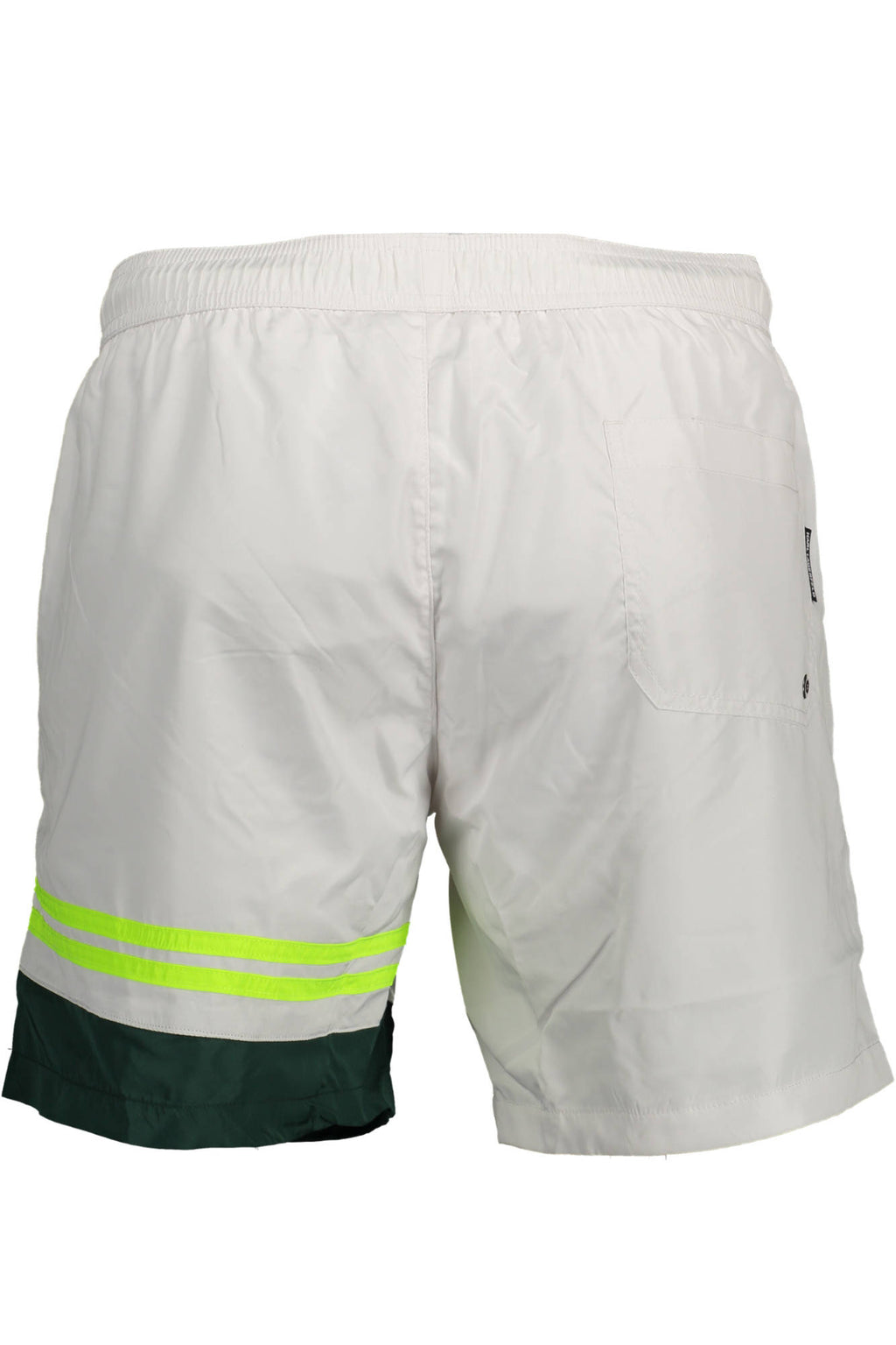 KARL LAGERFELD BEACHWEAR SWIMSUIT BOTTOMS MEN'S WHITE 