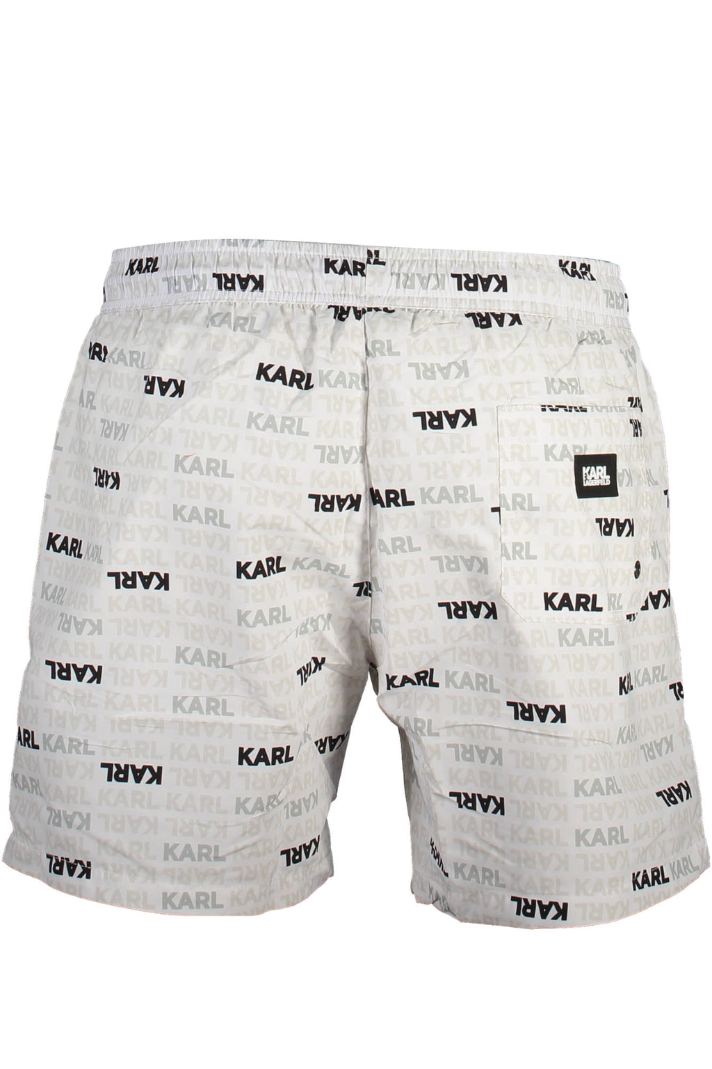KARL LAGERFELD BEACHWEAR BAÑADOR PANTALÓN BLANCO PARA HOMBRE 