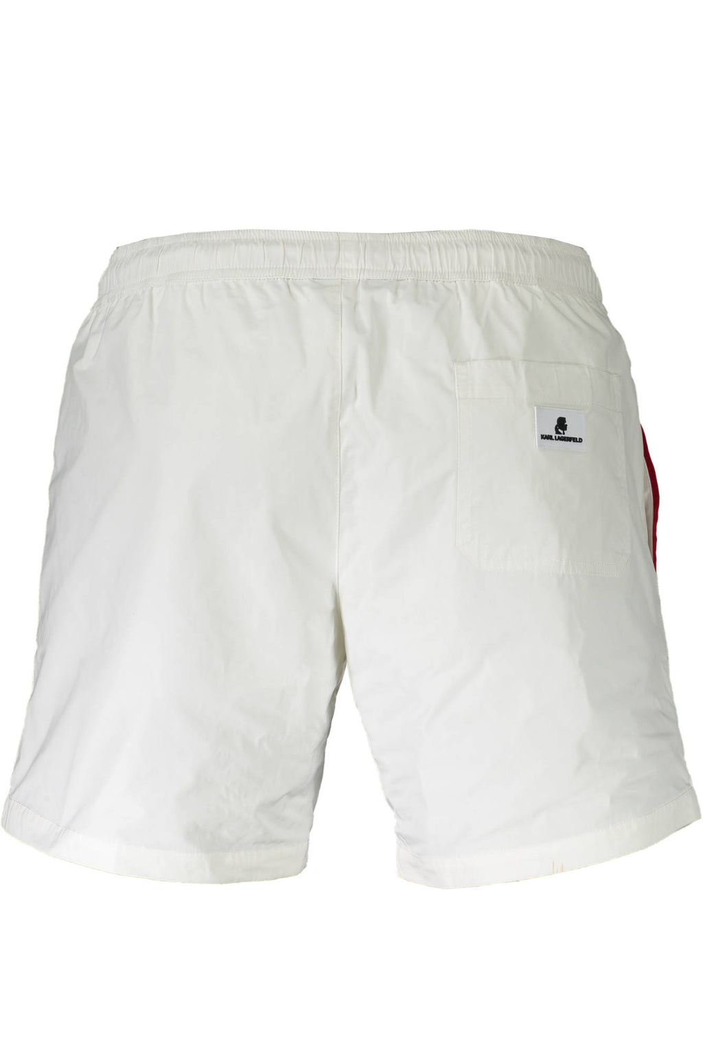 KARL LAGERFELD BEACHWEAR SWIMSUIT BOTTOM MEN'S WHITE 