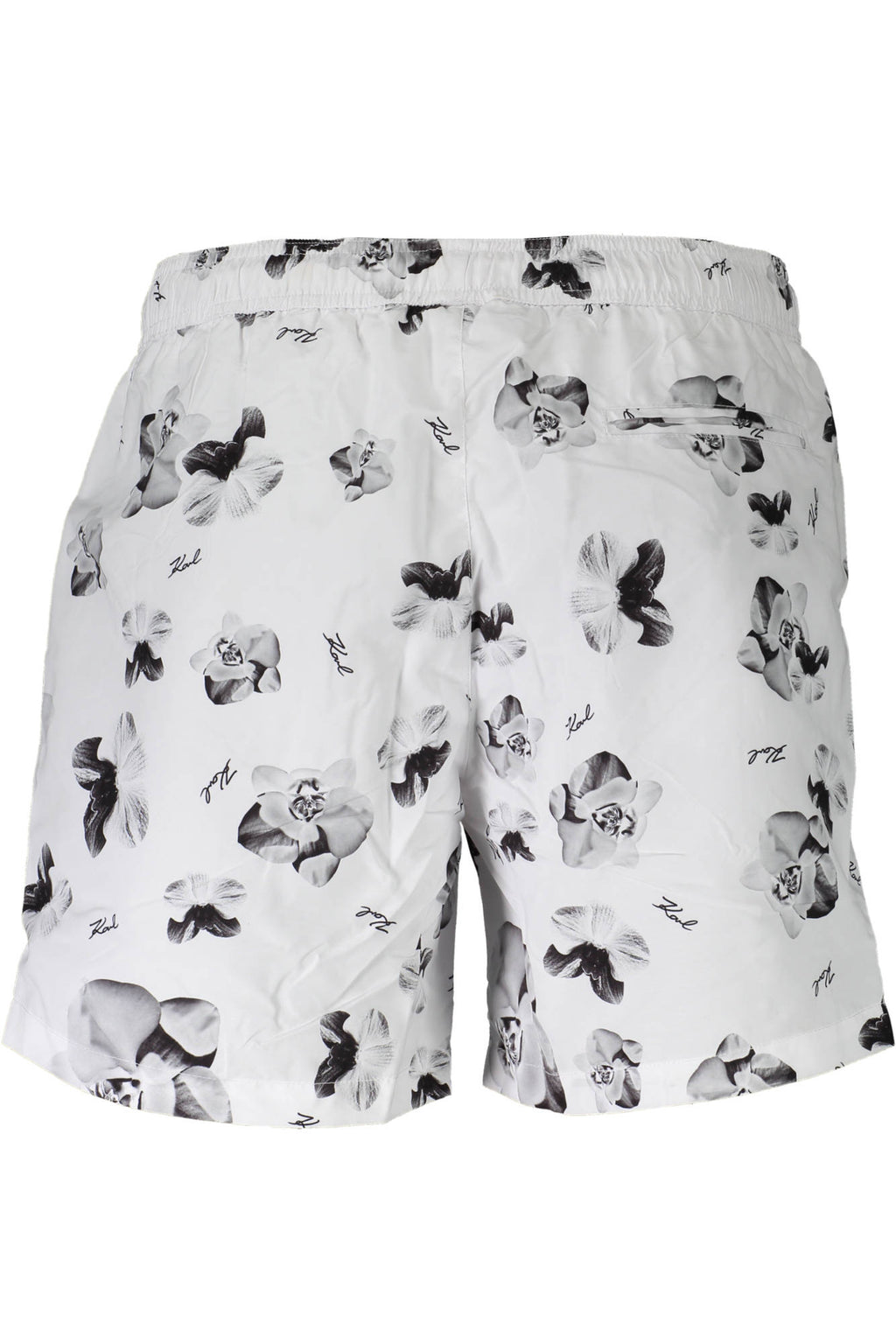 KARL LAGERFELD BEACHWEAR COSTUME PARTE SOTTO UOMO BIANCO