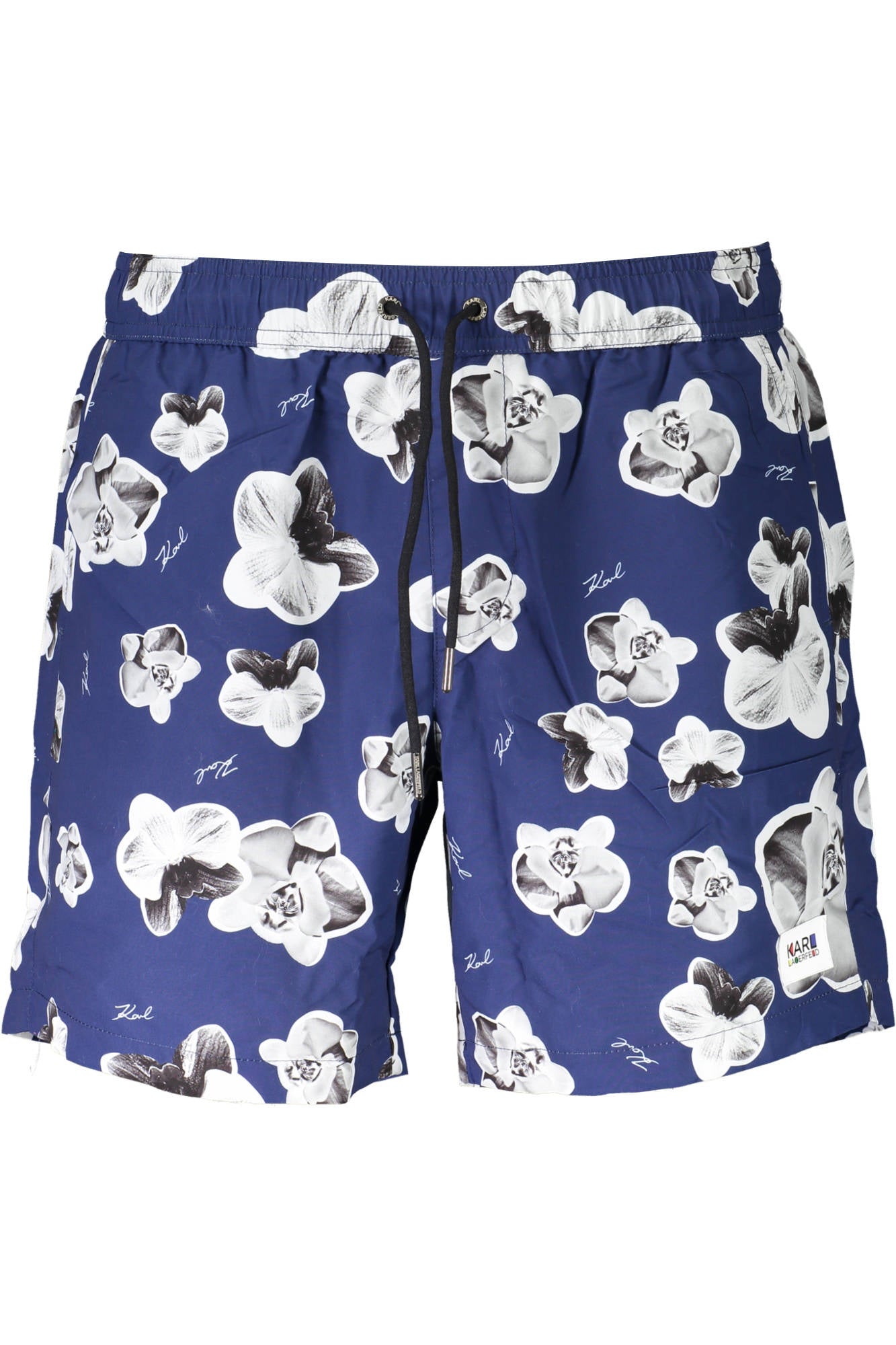 KARL LAGERFELD BEACHWEAR BAÑADOR HOMBRE PANTALÓN AZUL 