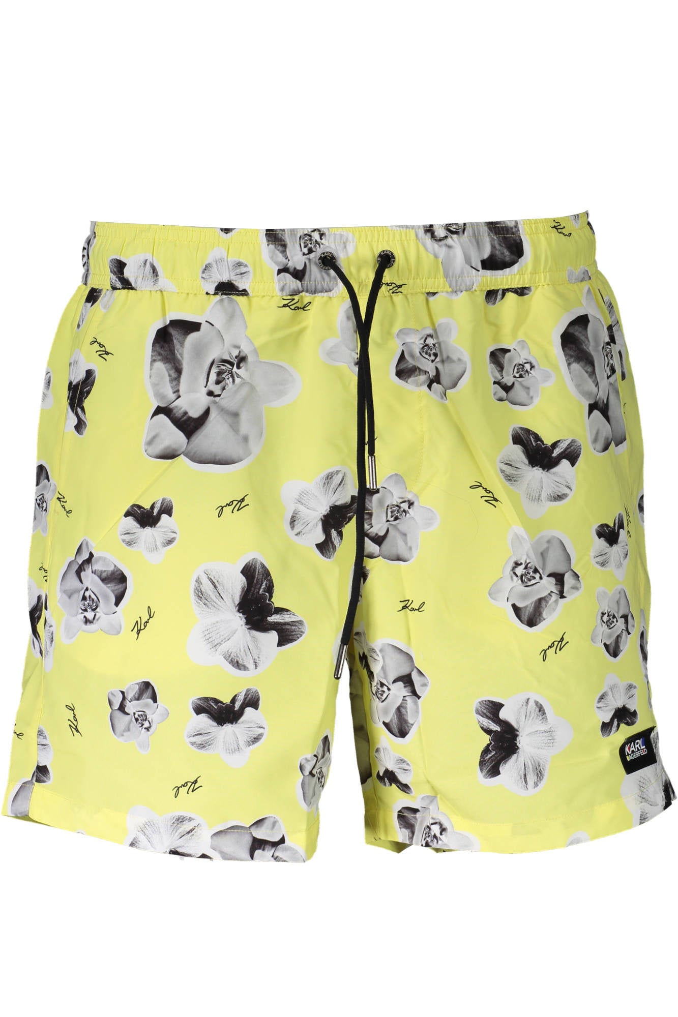 KARL LAGERFELD BEACHWEAR BAÑADOR AMARILLO PANTALÓN DE HOMBRE 