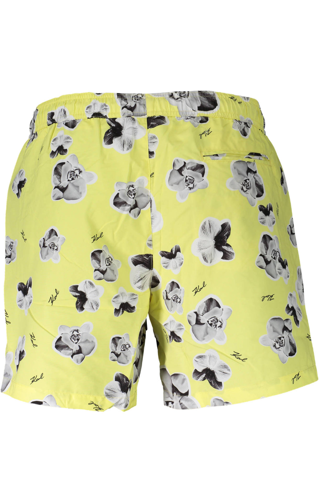 KARL LAGERFELD BEACHWEAR BAÑADOR AMARILLO PANTALÓN DE HOMBRE 