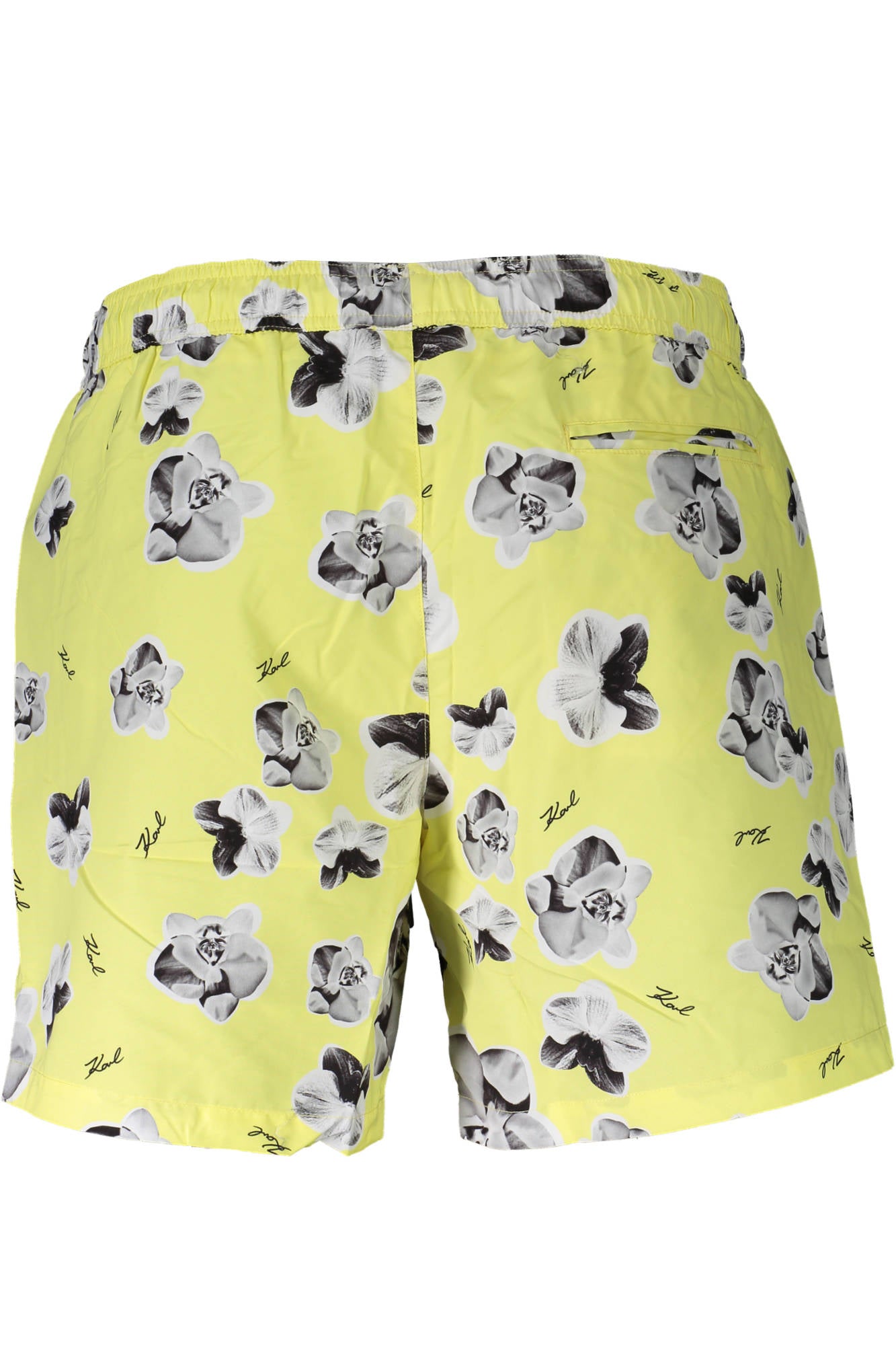 KARL LAGERFELD BEACHWEAR BAÑADOR AMARILLO PANTALÓN DE HOMBRE 