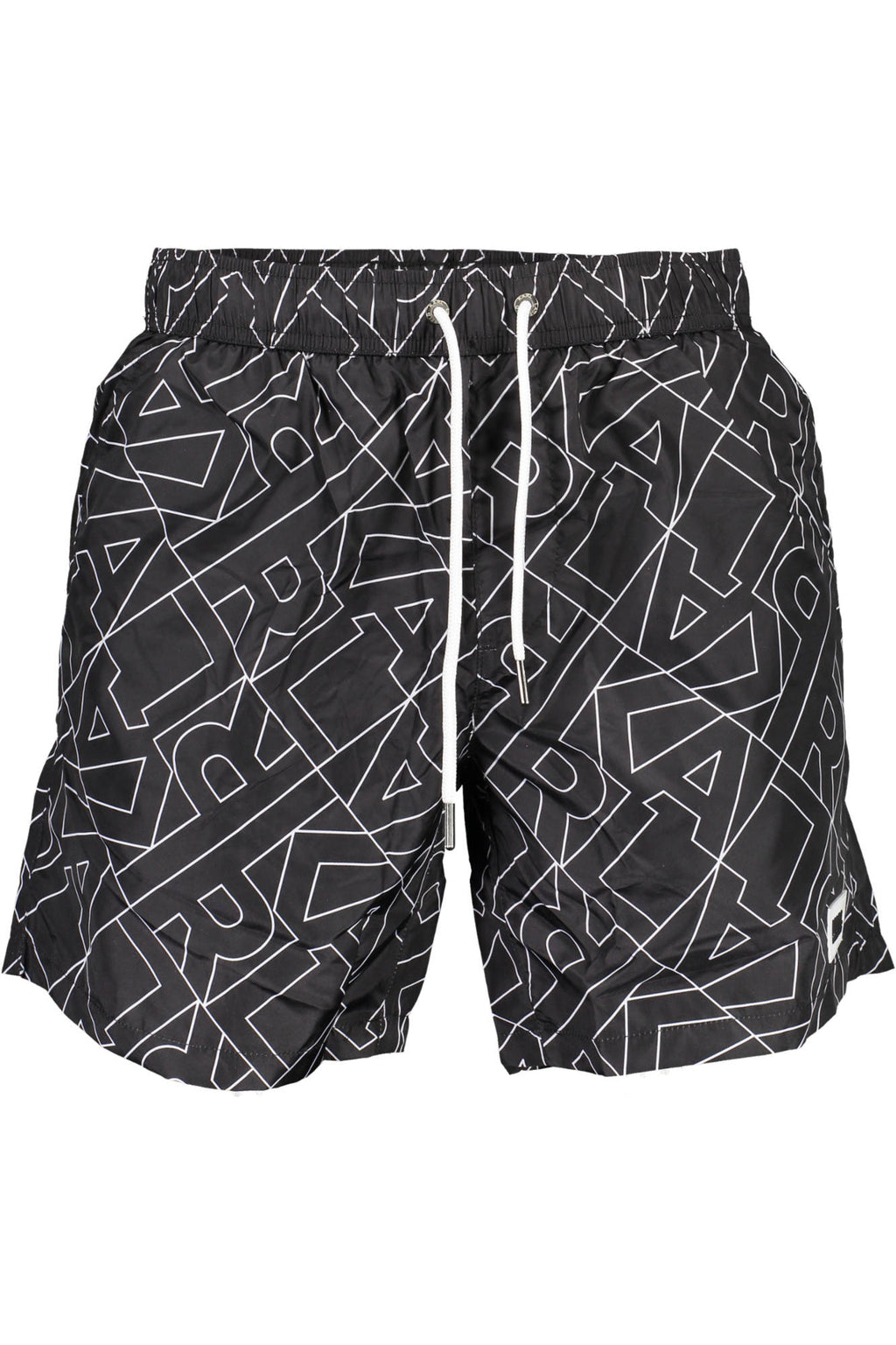 KARL LAGERFELD BEACHWEAR SWIMSUIT BLACK MEN'S BOTTOM 