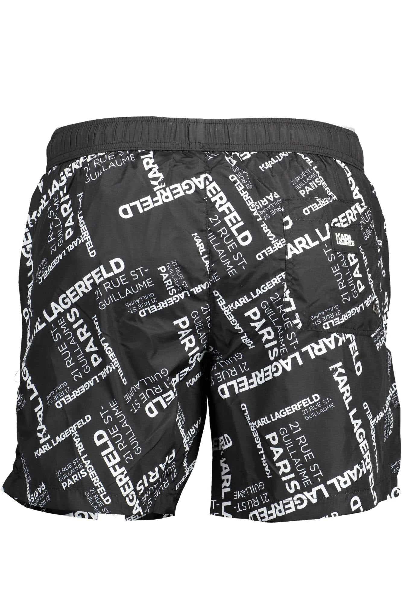 KARL LAGERFELD BEACHWEAR BAÑADOR NEGRO PANTALÓN DE HOMBRE 