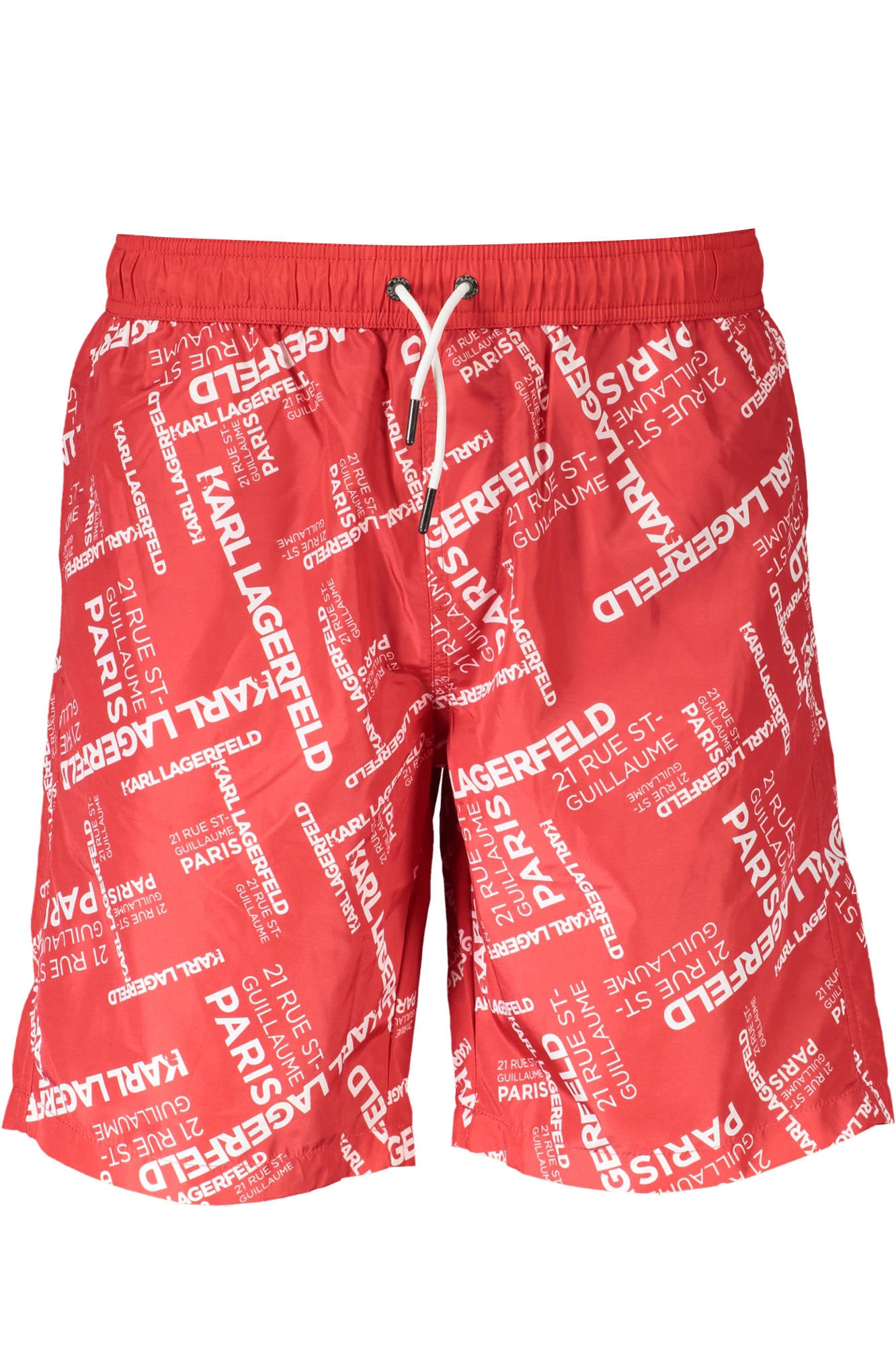 KARL LAGERFELD ROPA DE PLAYA BAÑADOR PANTALÓN ROJO HOMBRE 
