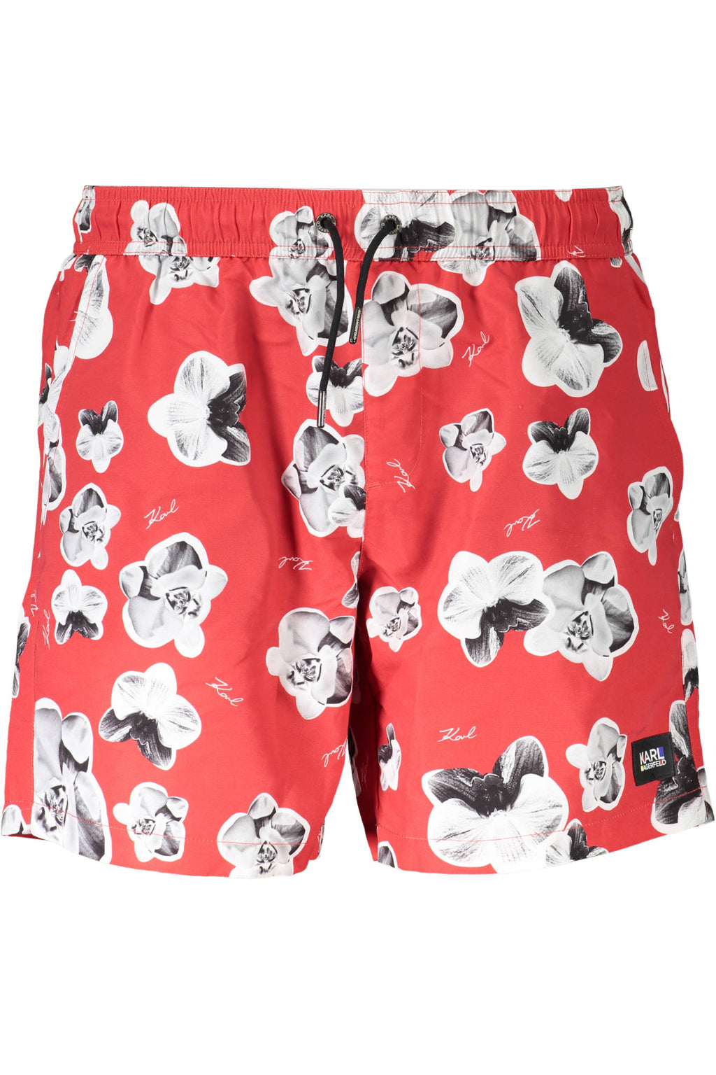 KARL LAGERFELD BEACHWEAR SWIMSUIT RED BOTTOMS MEN 